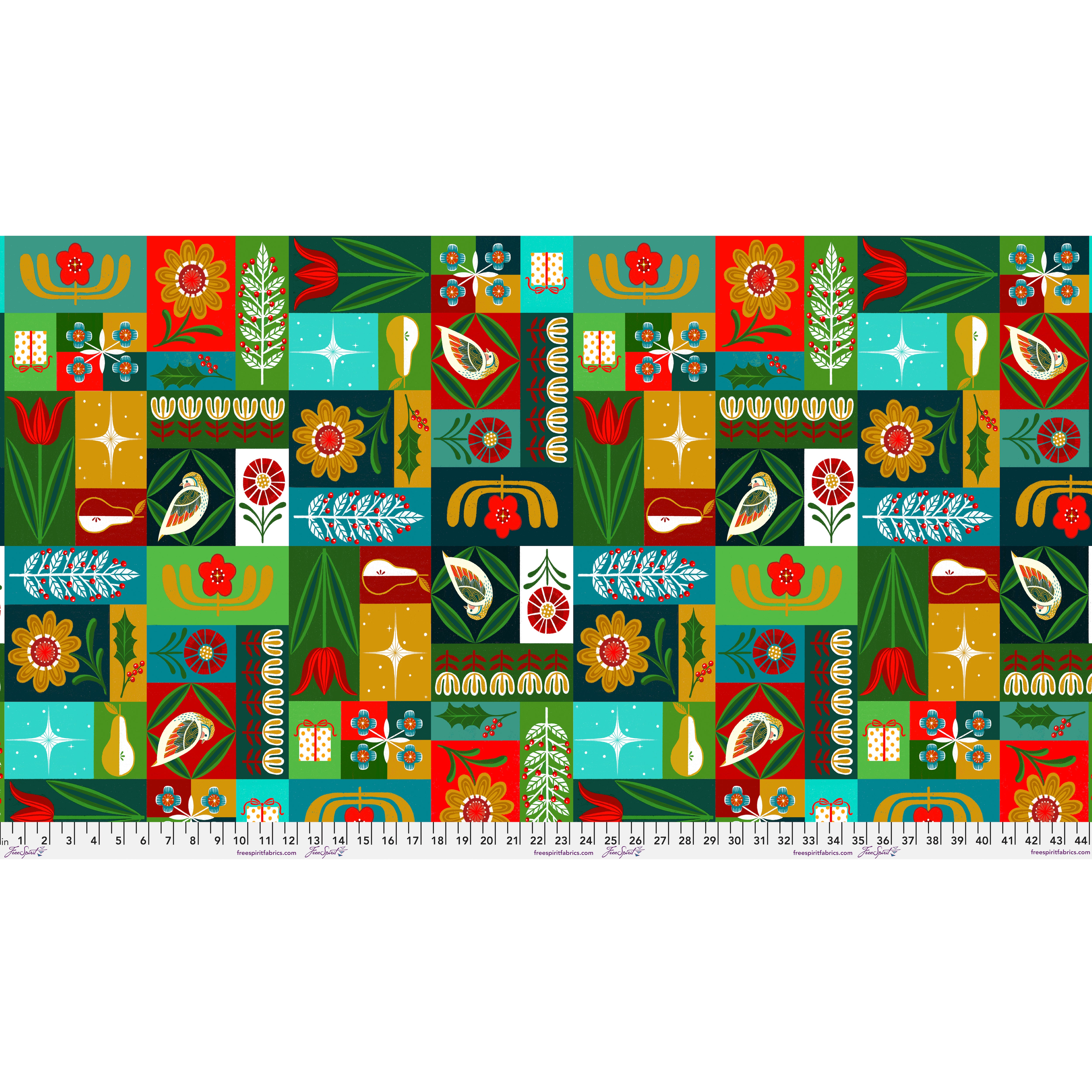 12 Days of Christmas | True Love Gave to Me - Multi by Cori Dantini for FreeSpirit | PWCD131.XMULTI