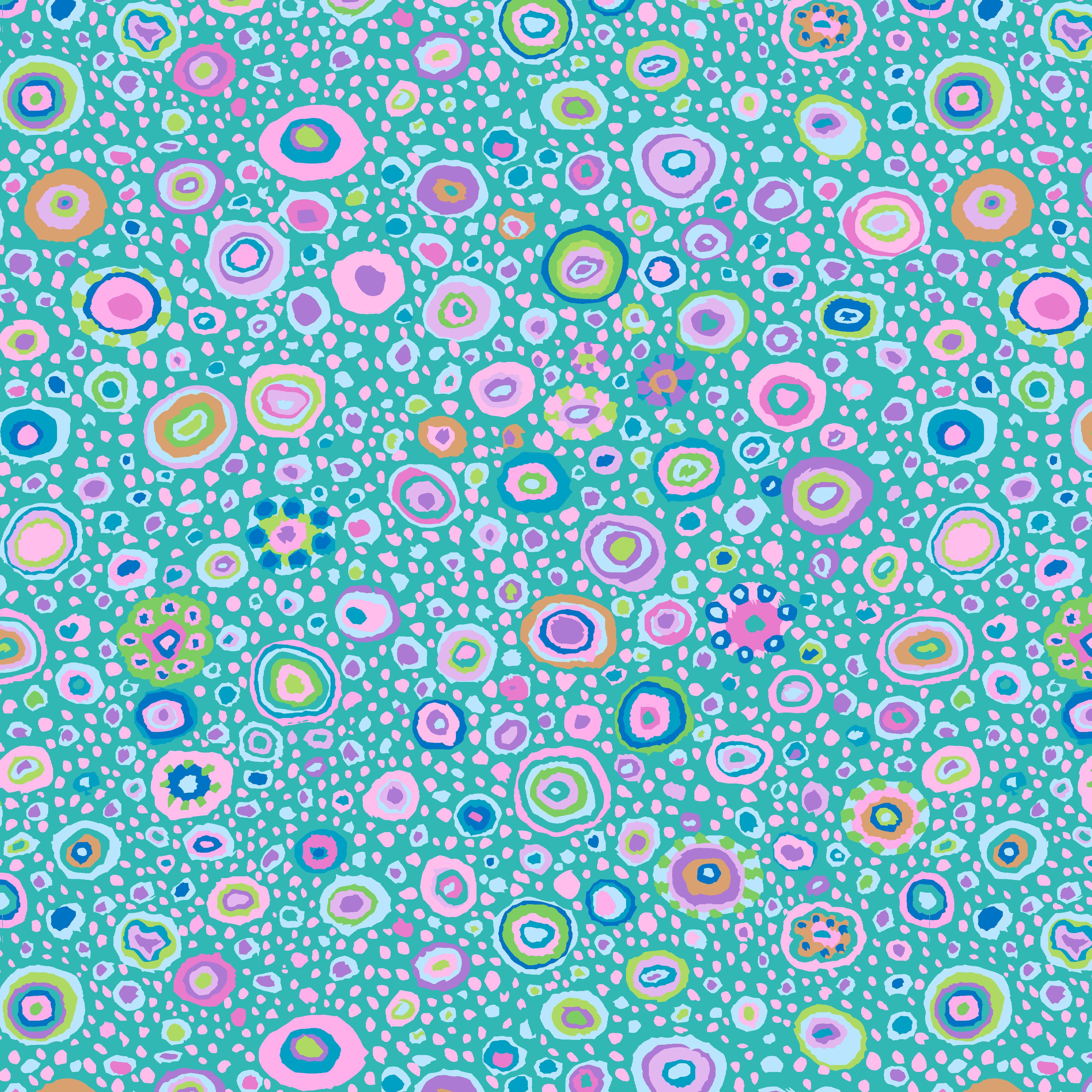 August 2025 | Roman Glass - Turquoise by Kaffe Fassett Collective for FreeSpirit | PWGP001.TURQUOISE