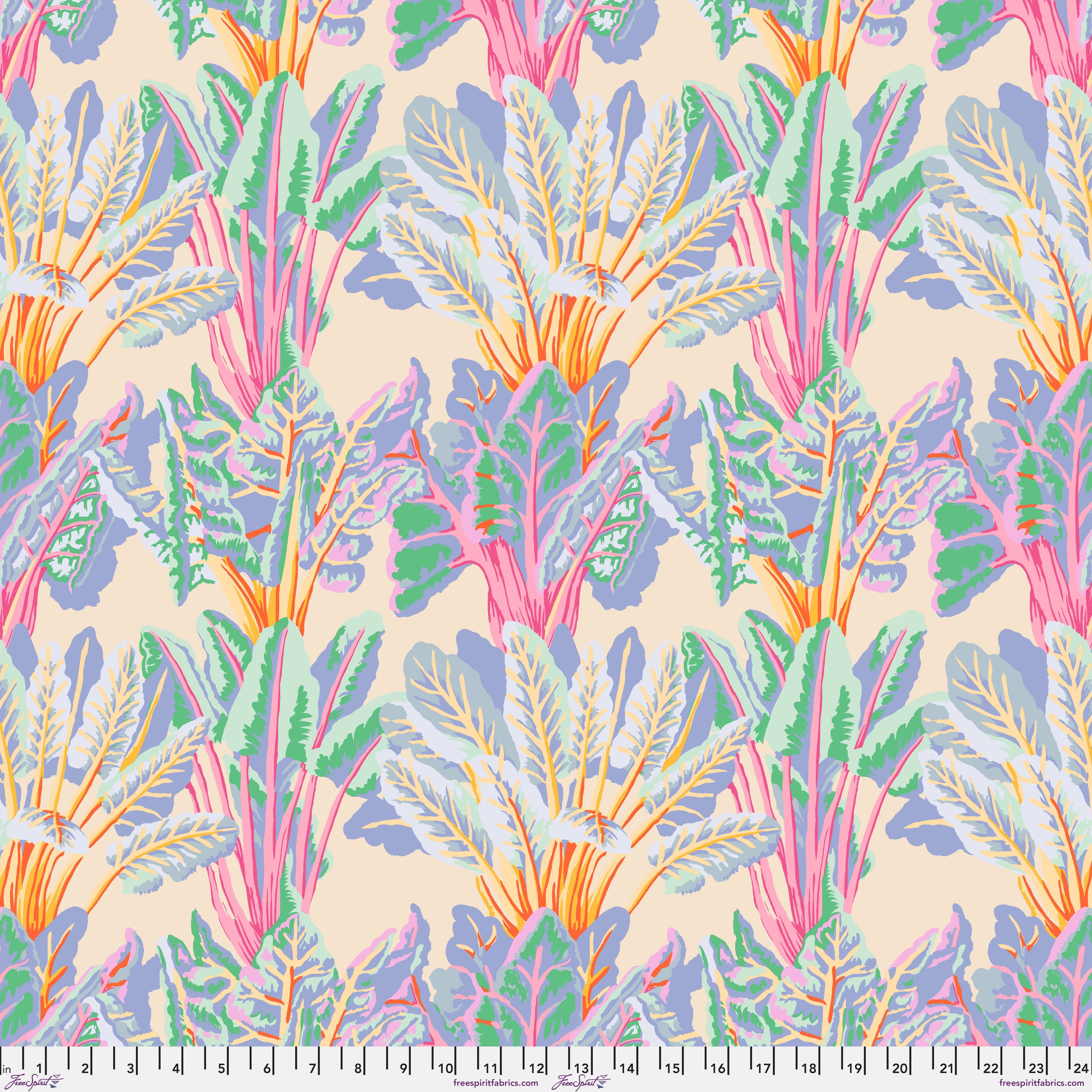 Kaffe: From the Archives | Chard - Pastel by Kaffe Fassett Collective for FreeSpirit | PWGP128.PASTEL