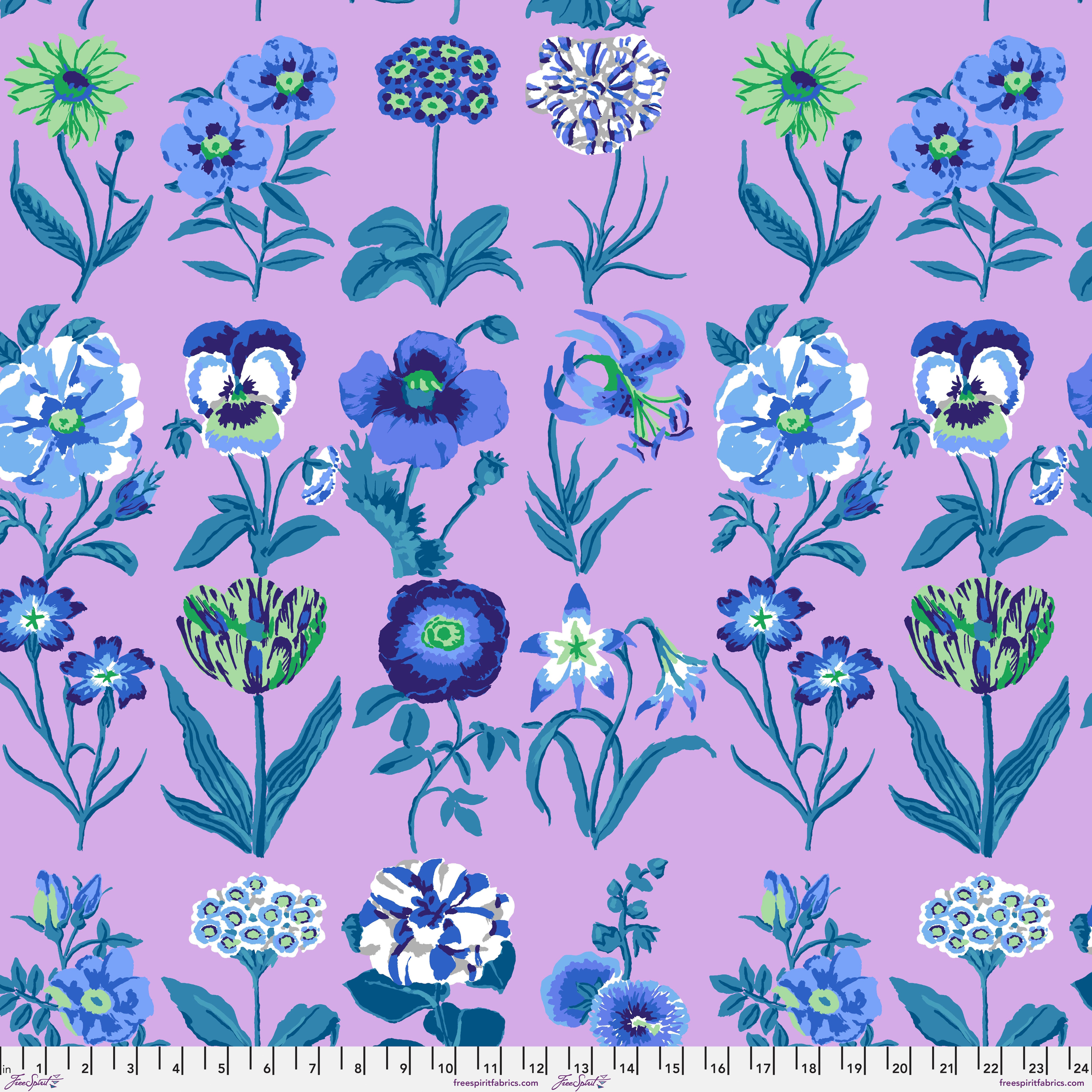 February 2025 | Flower Studies - Lilac by Kaffe Fassett Collective for Free Spirit | PWGP205.LILAC