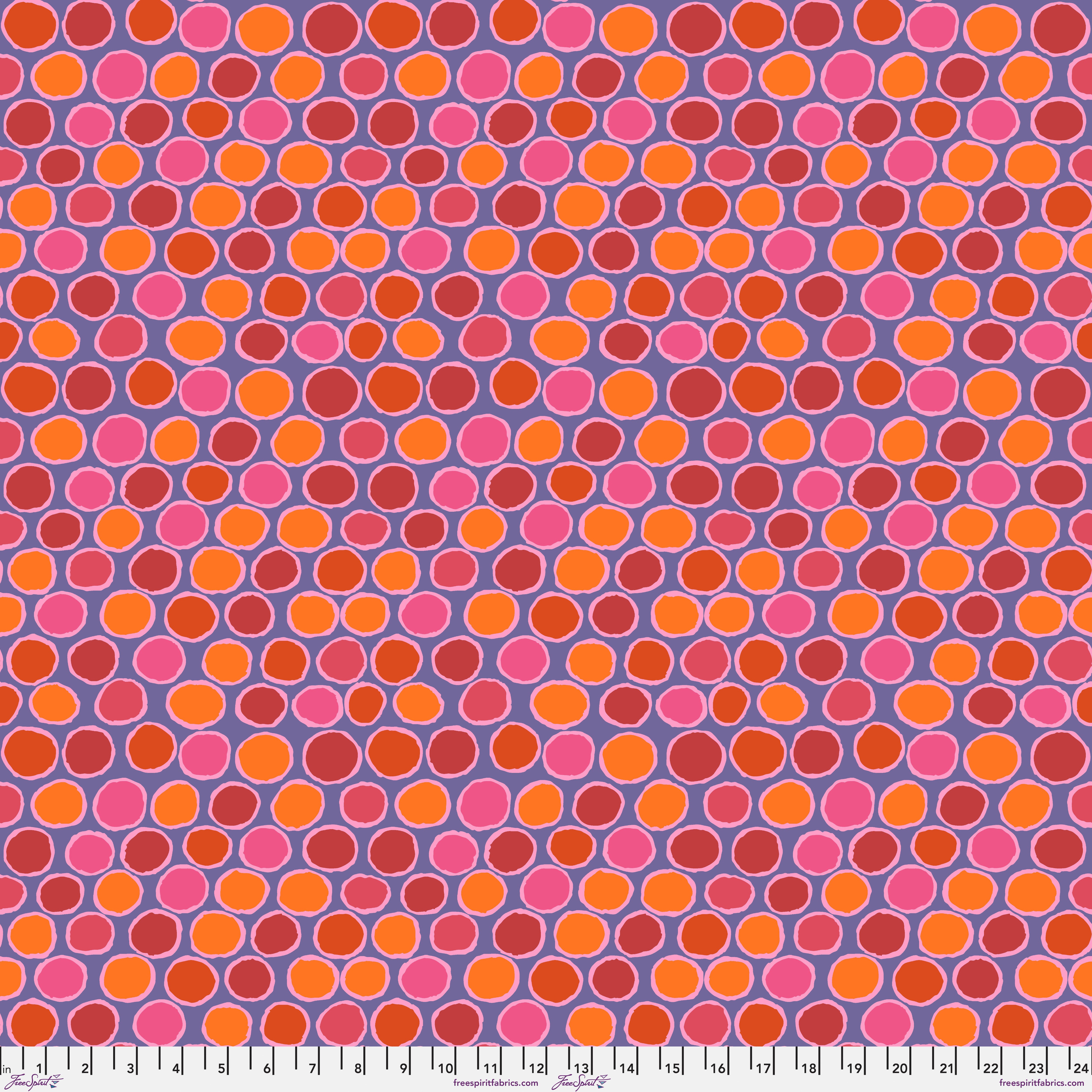 February 2025 | Penny Wise - Red by Kaffe Fassett Collective for Free Spirit | PWGP206.RED