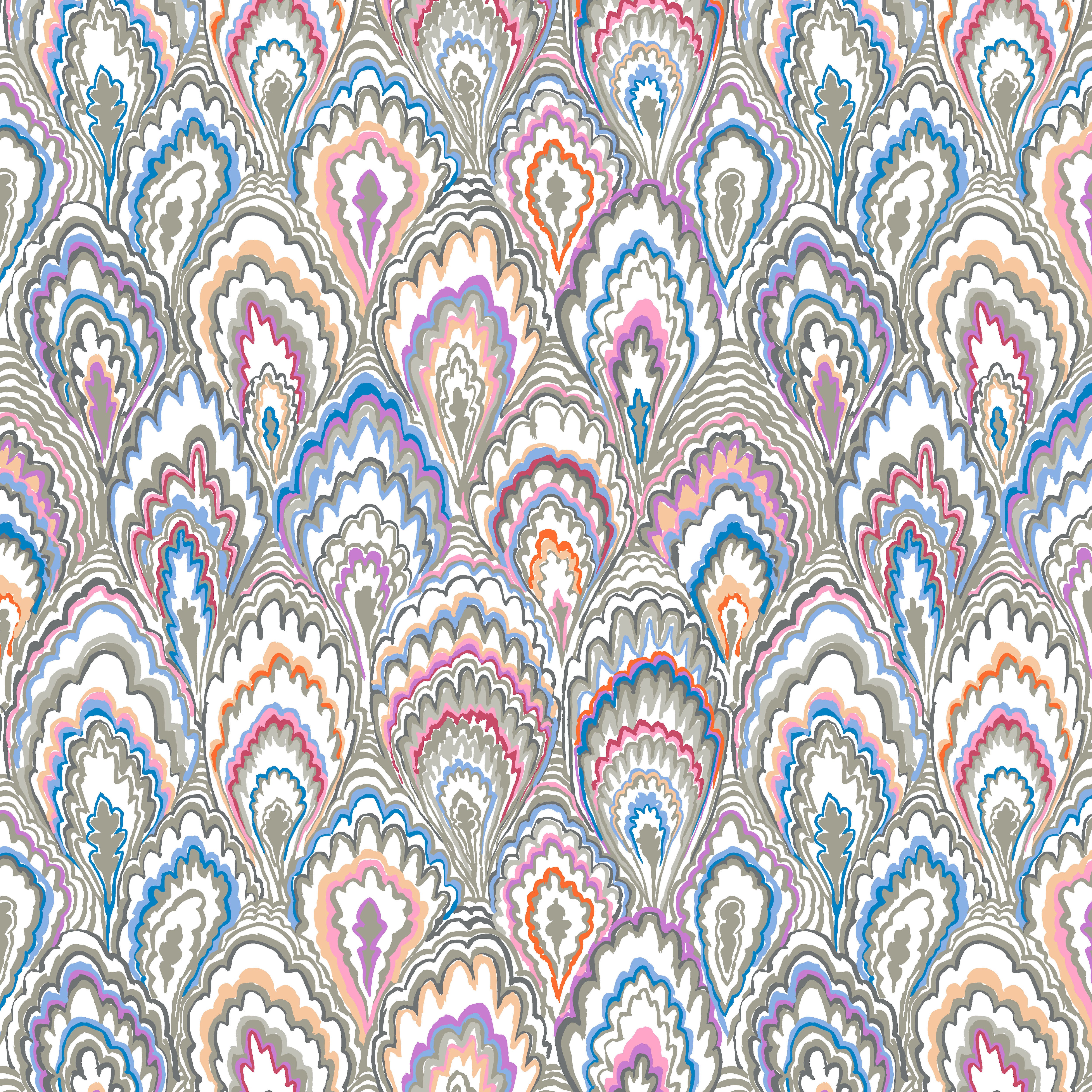 February 2025 | Marble Scallops - Grey by Kaffe Fassett Collective for Free Spirit | PWGP207.GREY