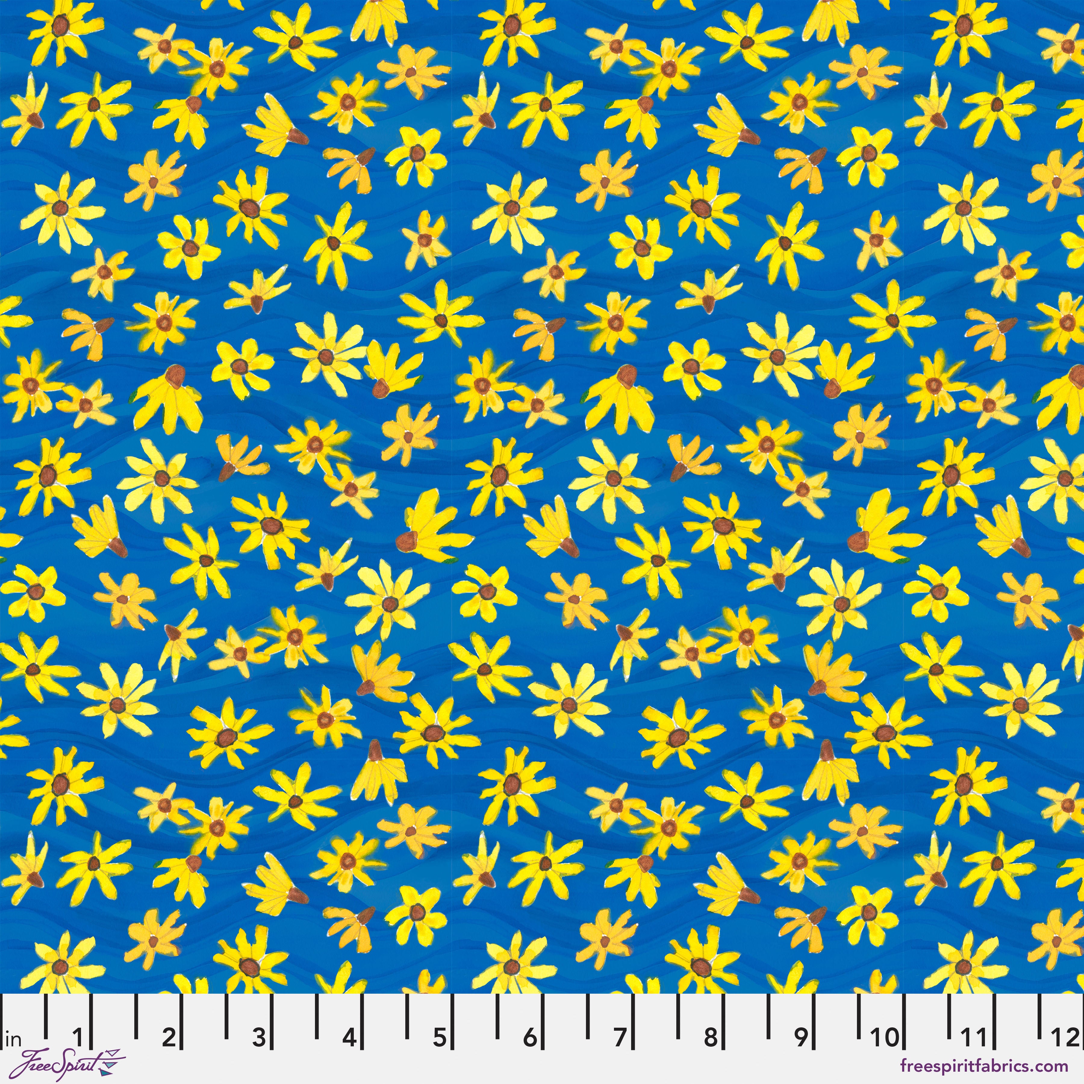 Sisters Mountain Meadow | Coneflower Confetti - Sunshine by Kathy Deggendorfer | PWKD004.SUNSHINE