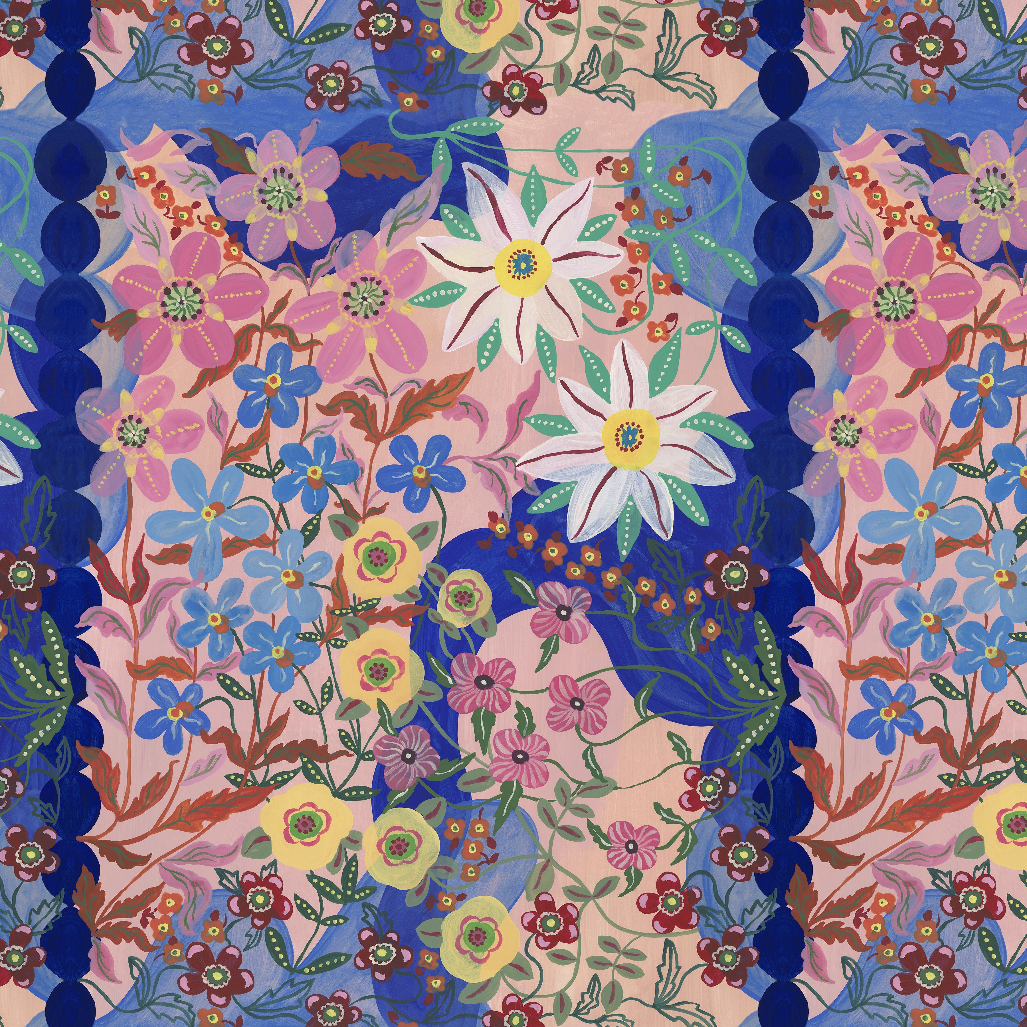 Pastoral Symphony | Blooming Garden - Romantic by Nathalie Lété for FreeSpirit | PWNL050.ROMANTIC