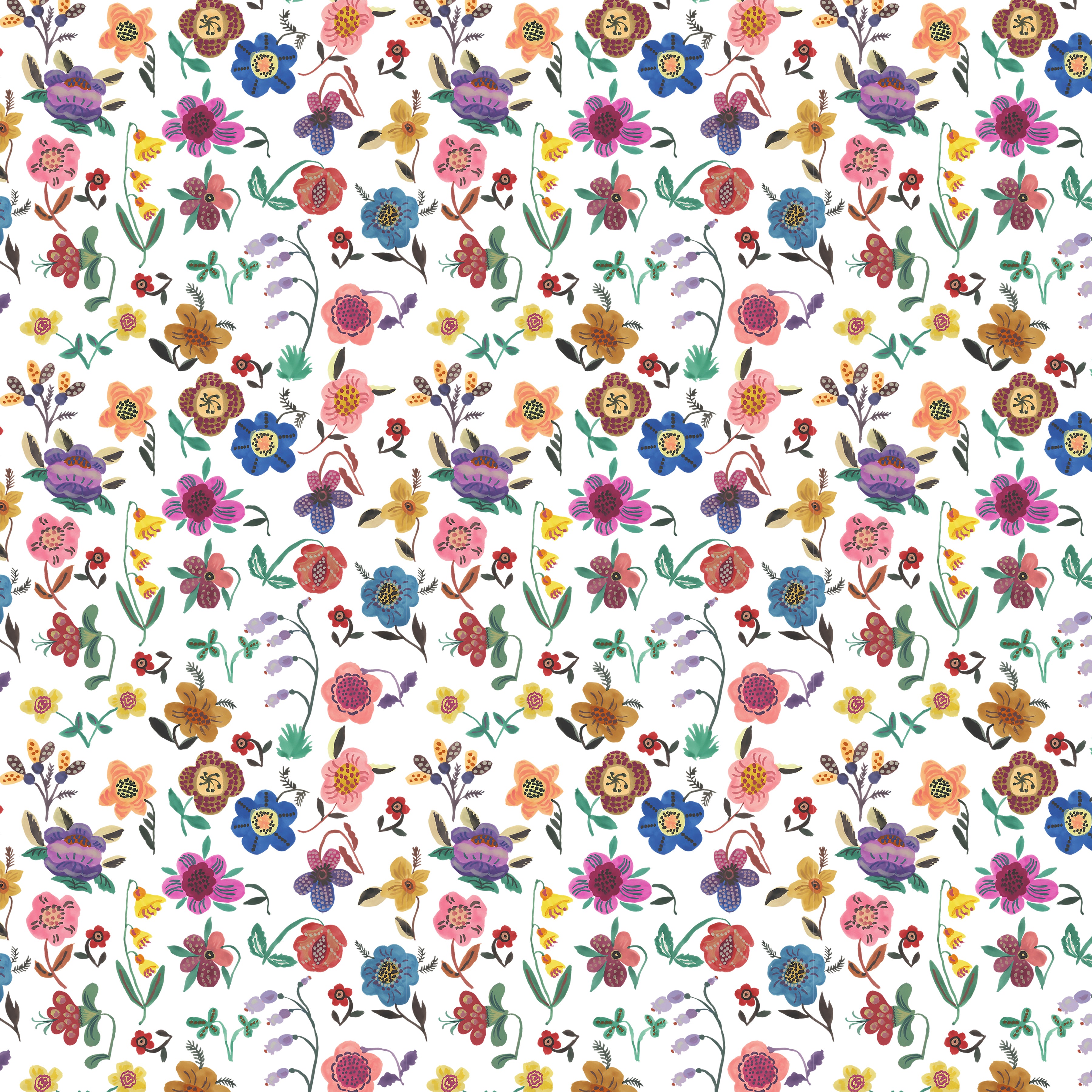 Pastoral Symphony | Prairie Folk - Multi by Nathalie Lété for FreeSpirit | PWNL056.MULTI