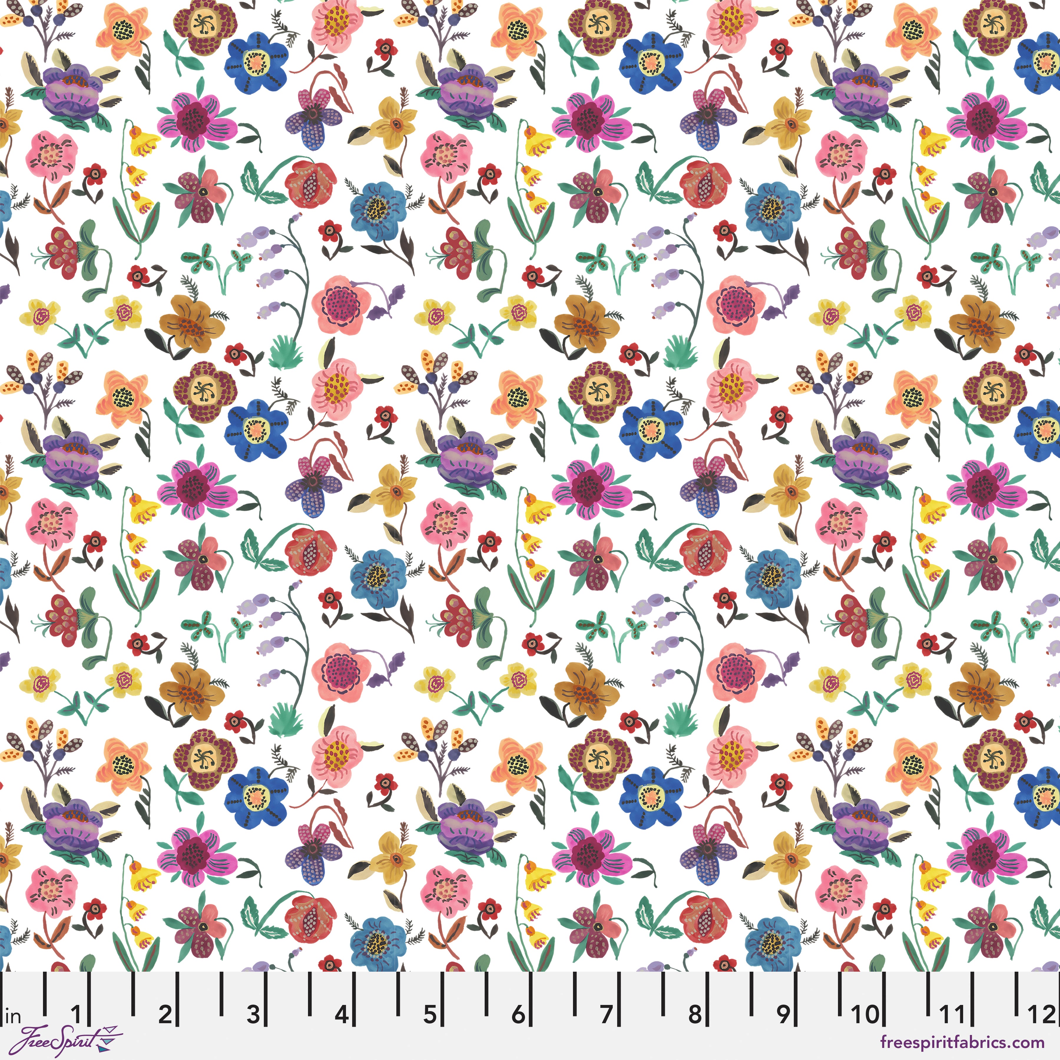 Pastoral Symphony | Prairie Folk - Multi by Nathalie Lété for FreeSpirit | PWNL056.MULTI