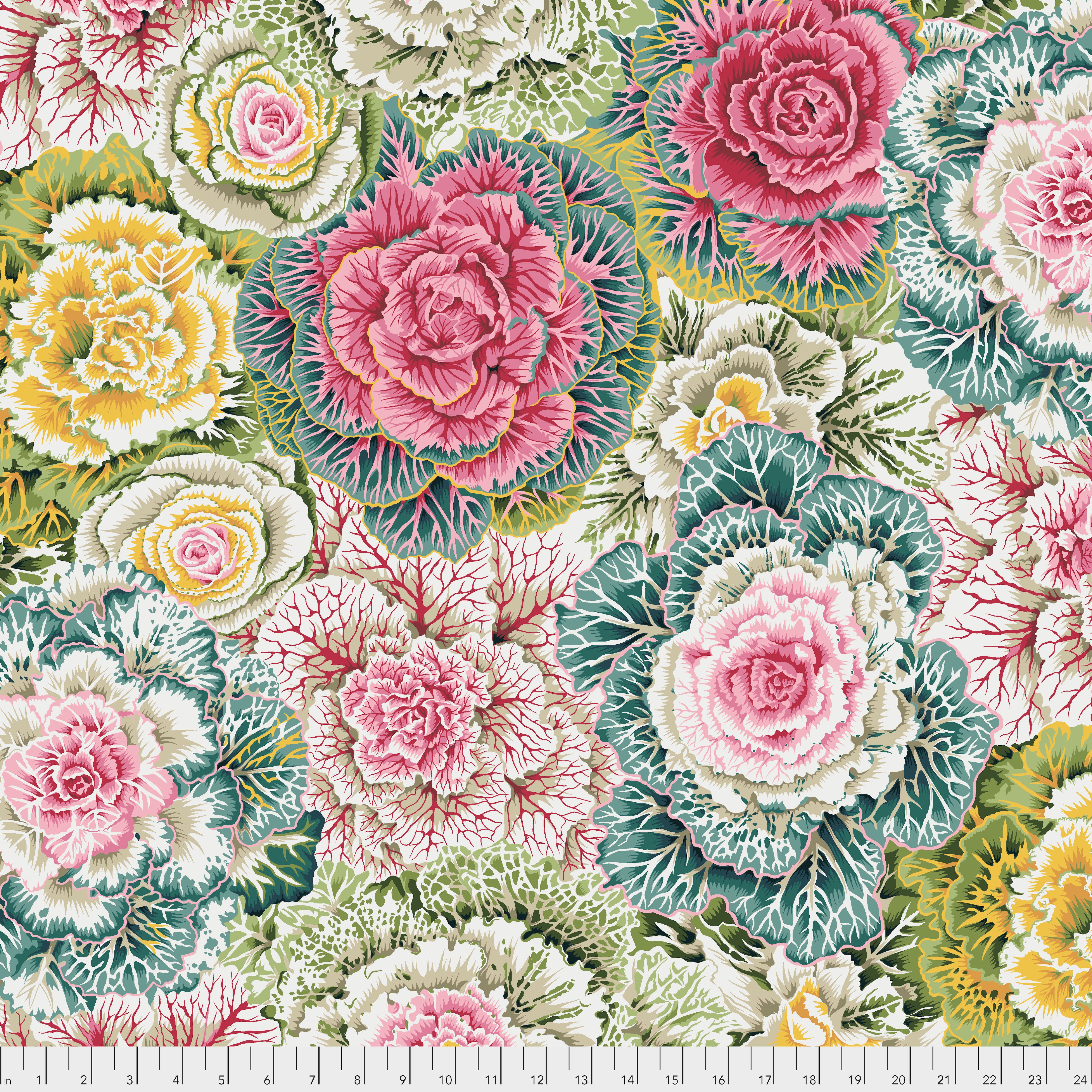 Classics | Brassica - Pastel by Kaffe Fassett Collective for Free Spirit | PWPJ051.PASTE