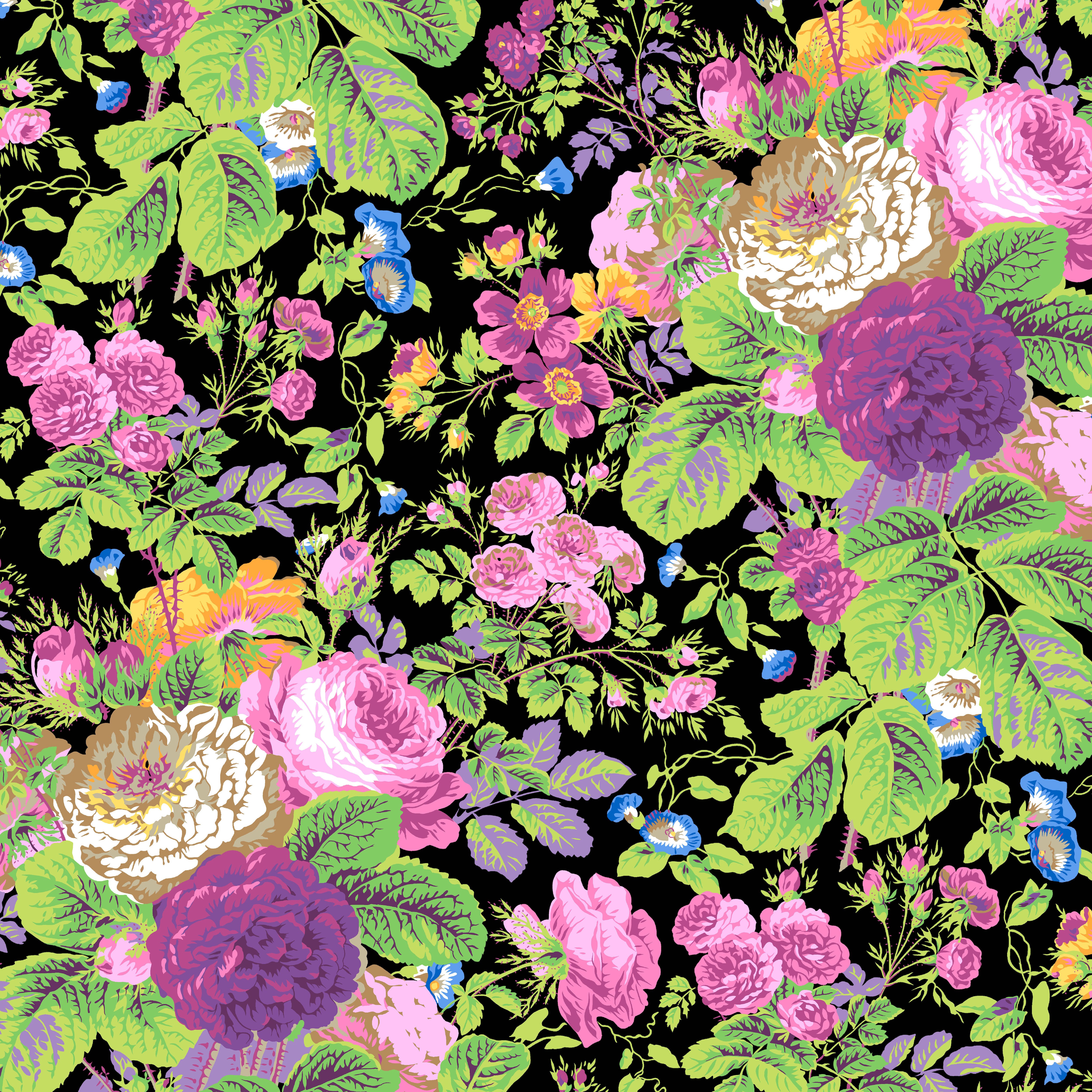 February 2025 | Gradi Floral - Contrast by Kaffe Fassett Collective for Free Spirit | PWPJ053.CONTRAST