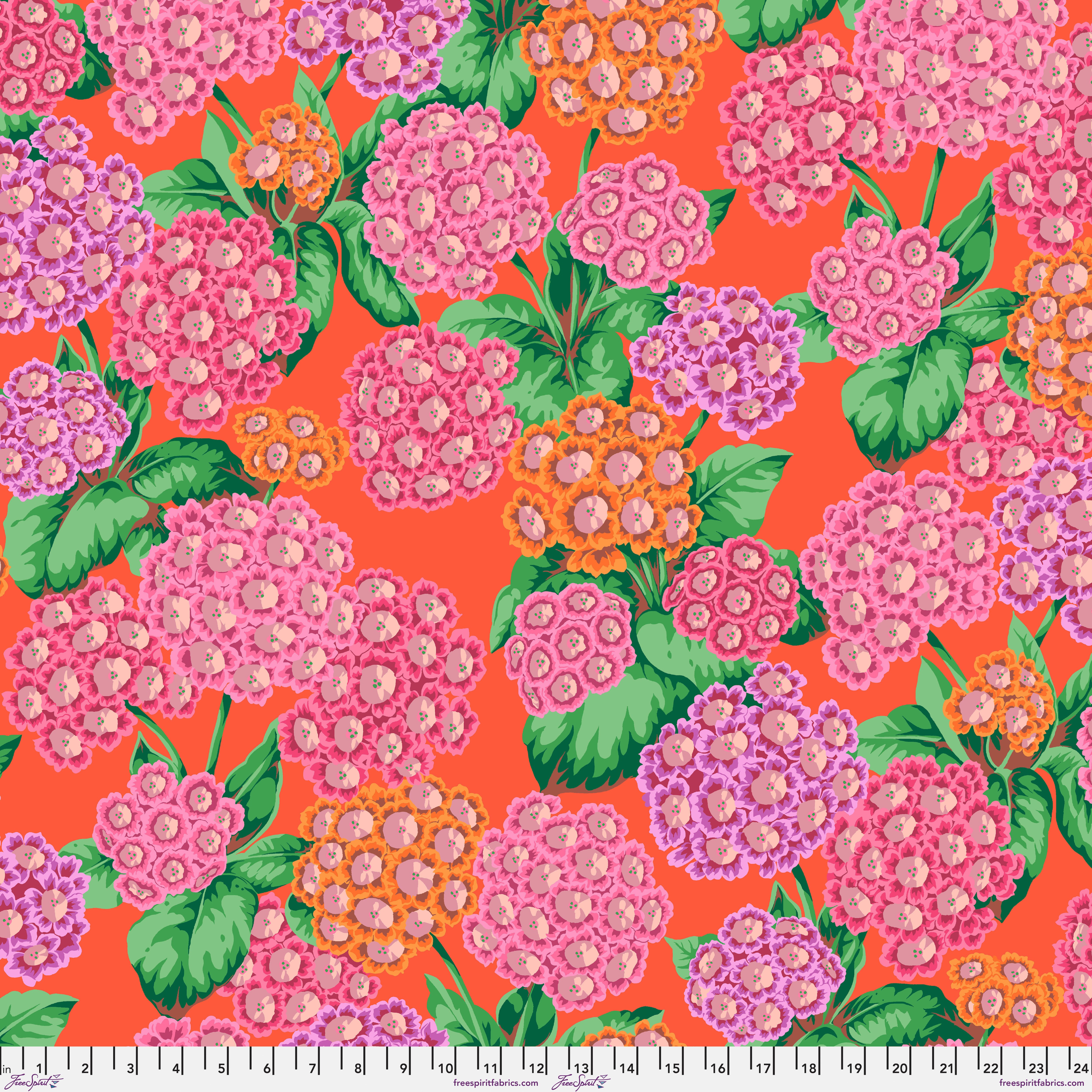 August 2025 | Alpines - Red by Kaffe Fassett Collective for FreeSpirit | PWPJ131.RED