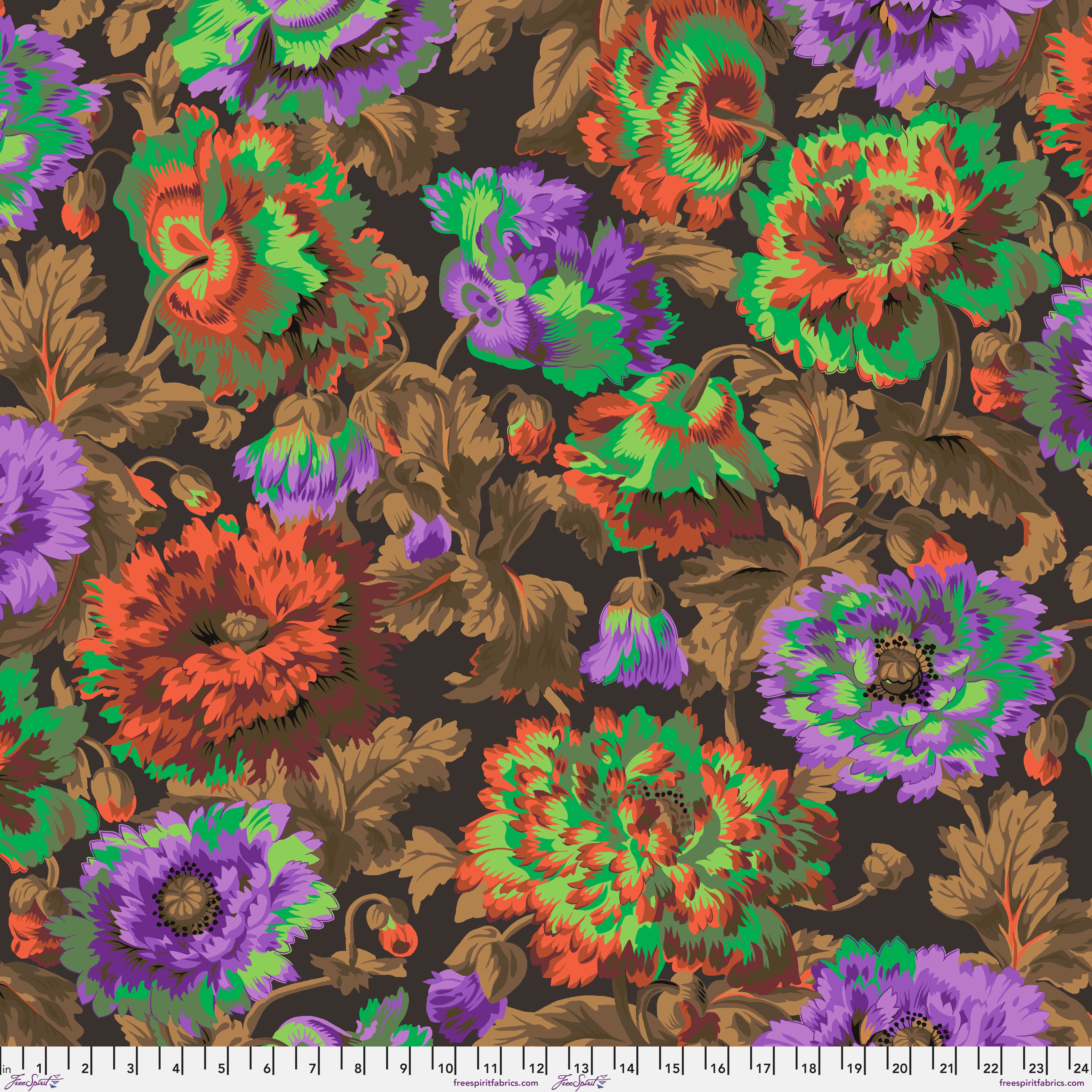 August 2025 | Rosemary - Dark by Kaffe Fassett Collective for FreeSpirit | PWPJ134.DARK