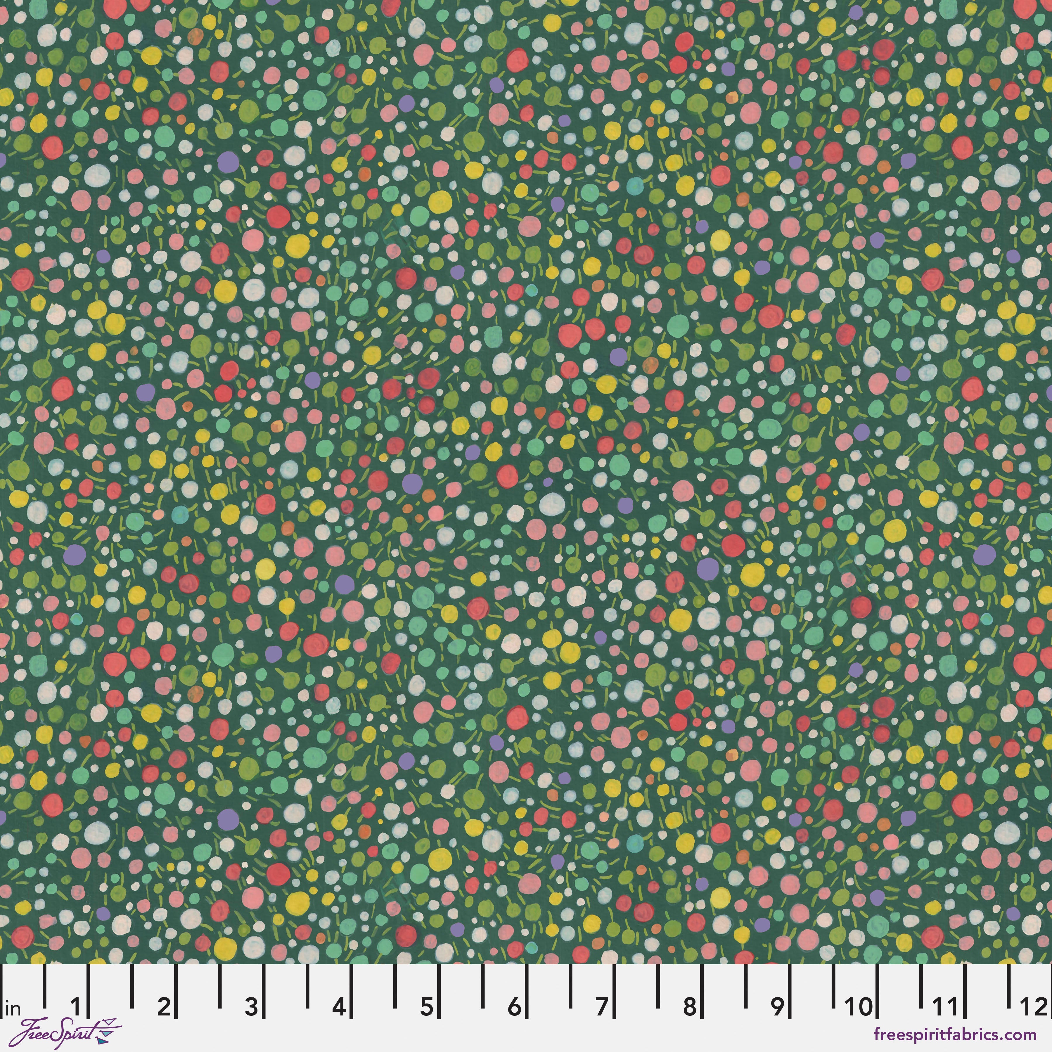 Parterre - Poppy Field Multi by Sarah Campbell for Free Spirit