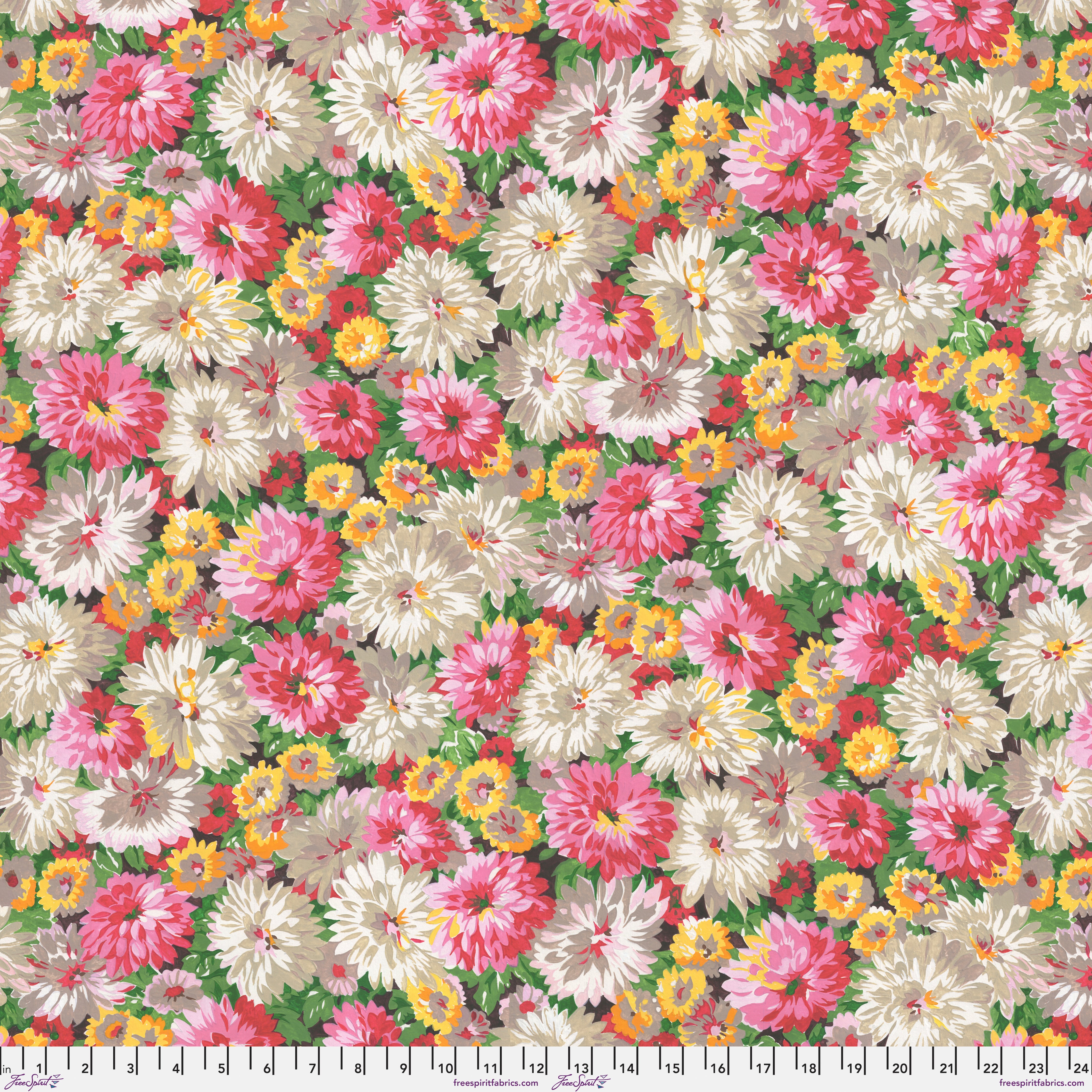 Cottage Garden | Daisy Extravaganza Multi by Snow Leopard Designs for FreeSpirit | PWSL134.MULTI