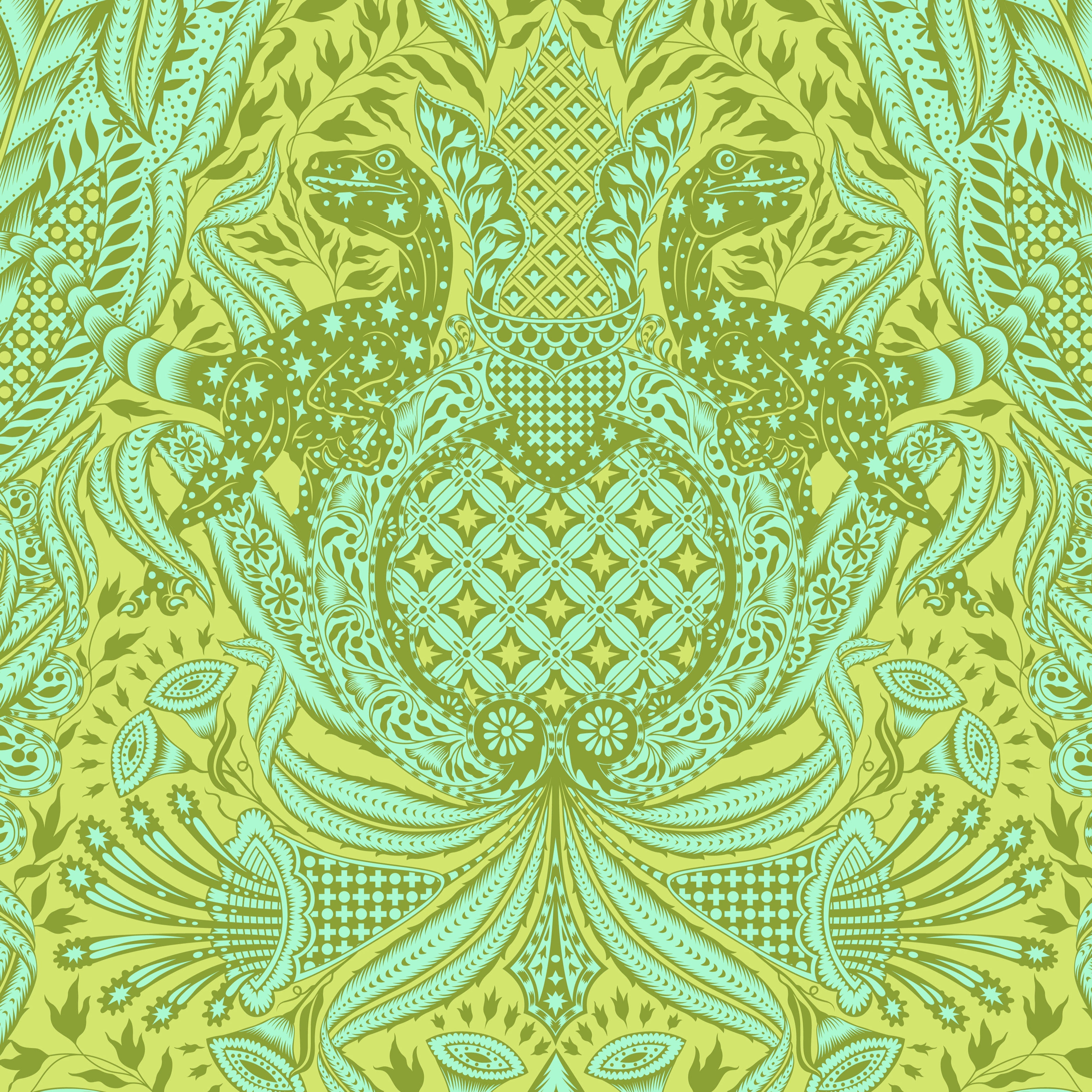 Roar! | 10" Precut Squares by Tula Pink for Free Spirit | 42pcs
