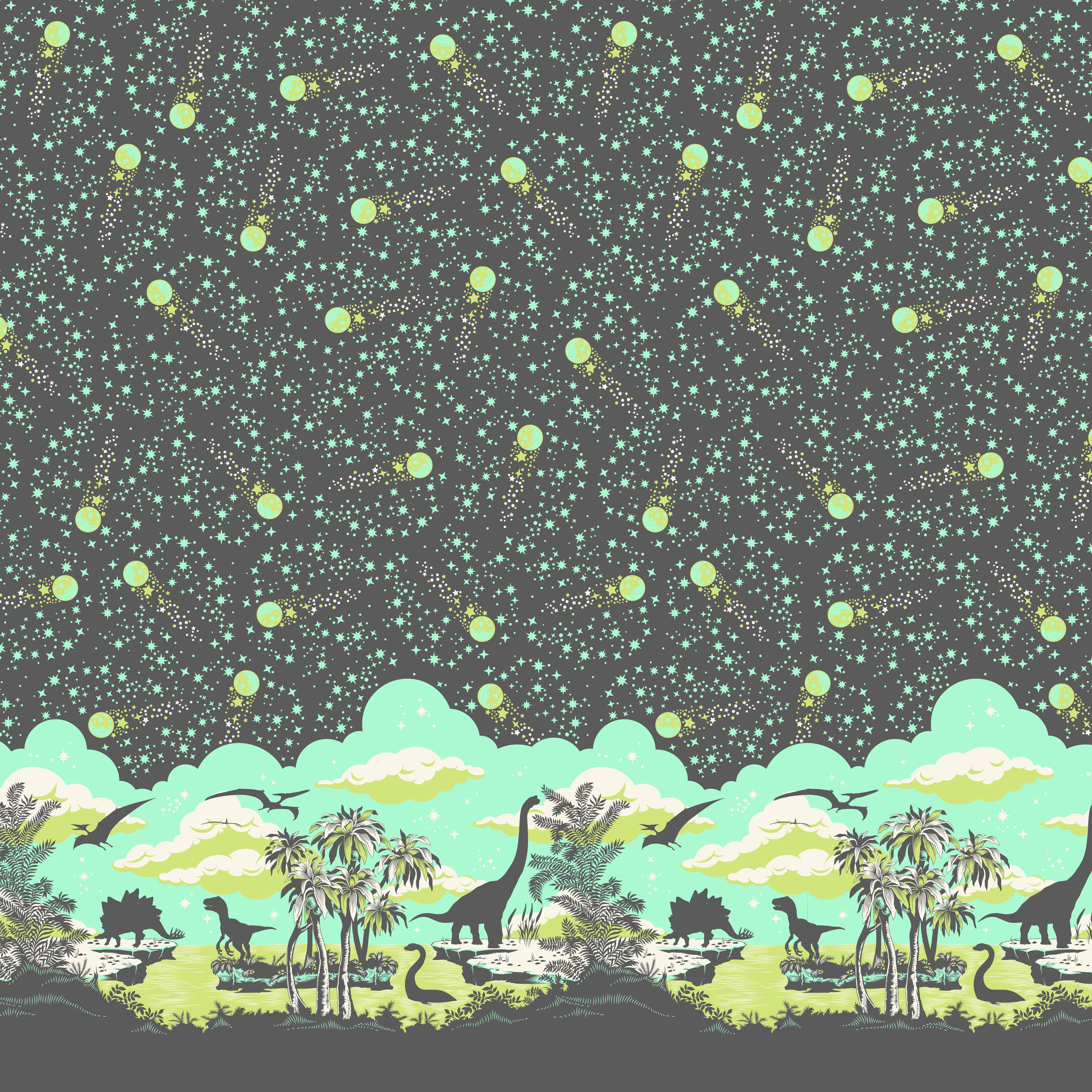 Roar! | 2.5" Precut Strips by Tula Pink for Free Spirit | 40pcs