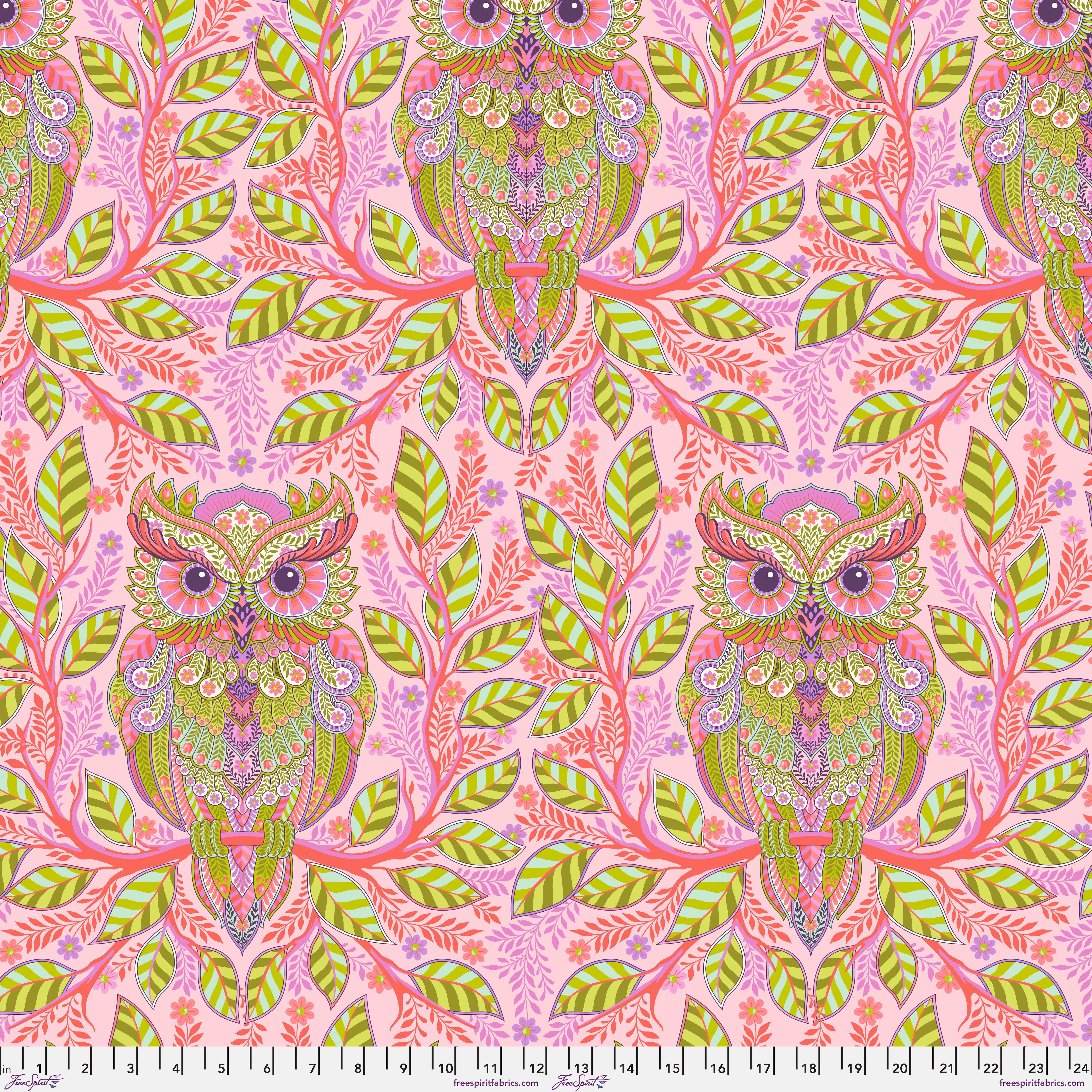 Full Moon Forest II | Hootie Patootie - Honey by Tula Pink for FreeSpirit | PWTP244.HONEY