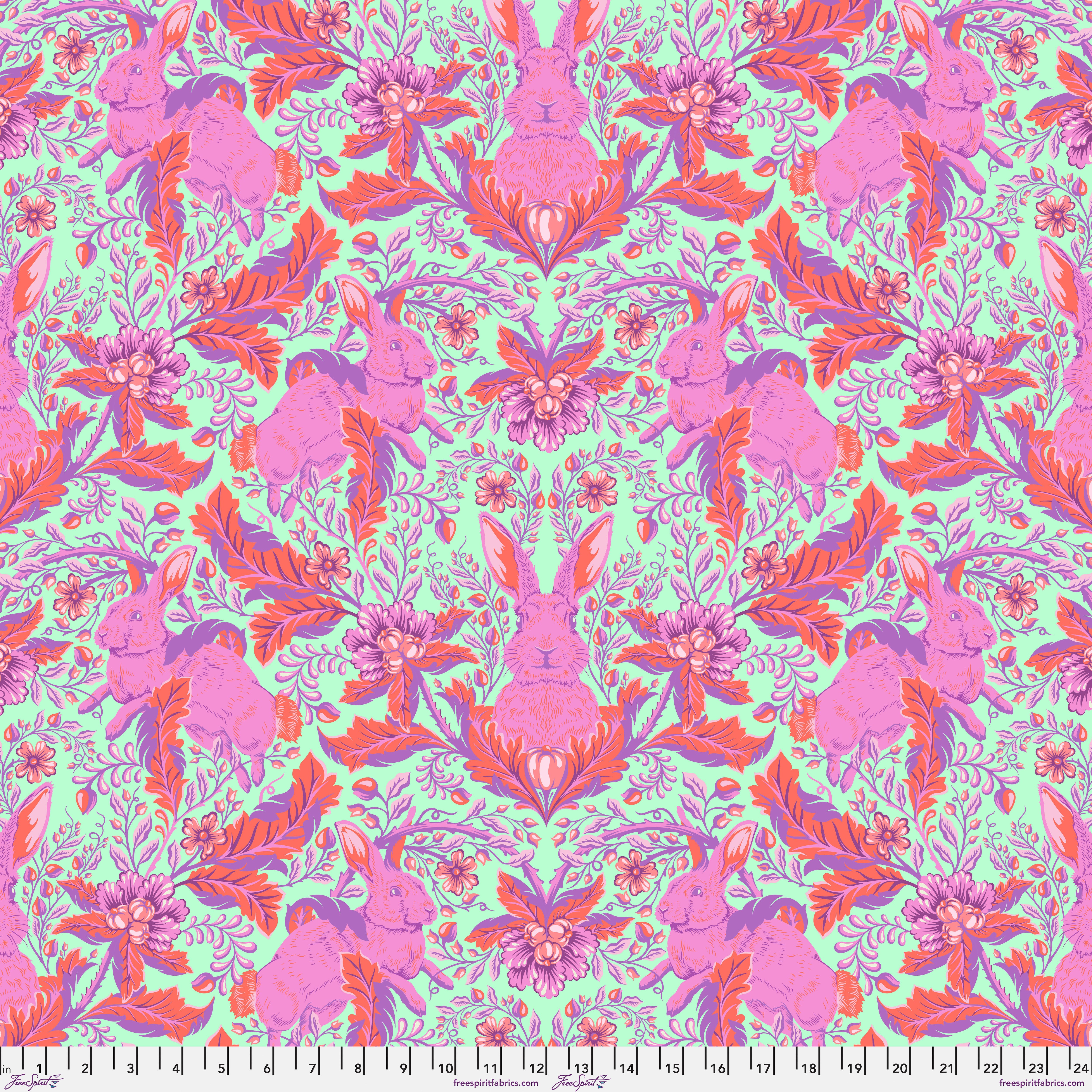 Full Moon Forest II | Hoppy Go Lucky - Blossom by Tula Pink for FreeSpirit | PWTP246.BLOSSOM