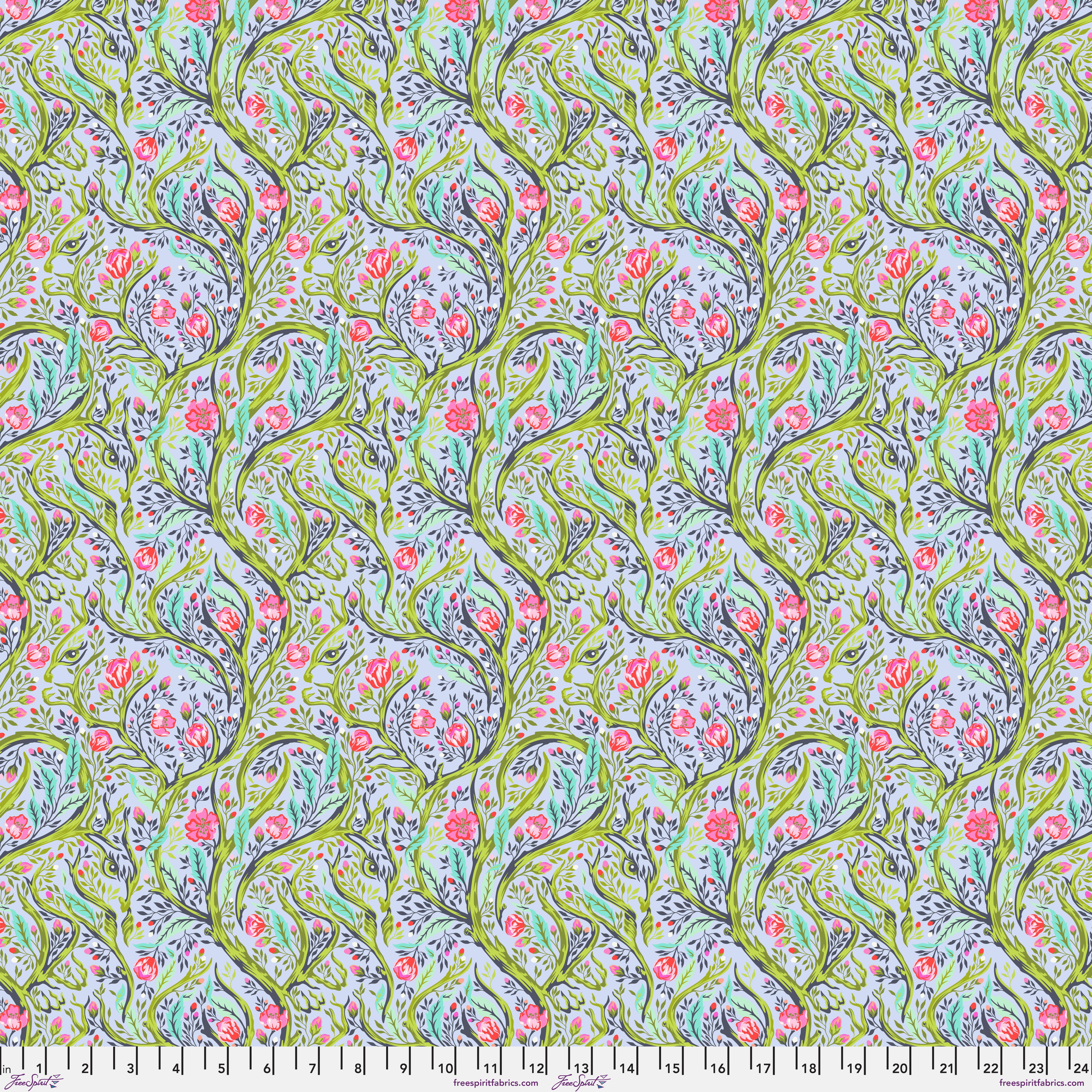 Full Moon Forest II | Branch Manager - Starlight by Tula Pink for FreeSpirit | PWTP247.STARLIGHT