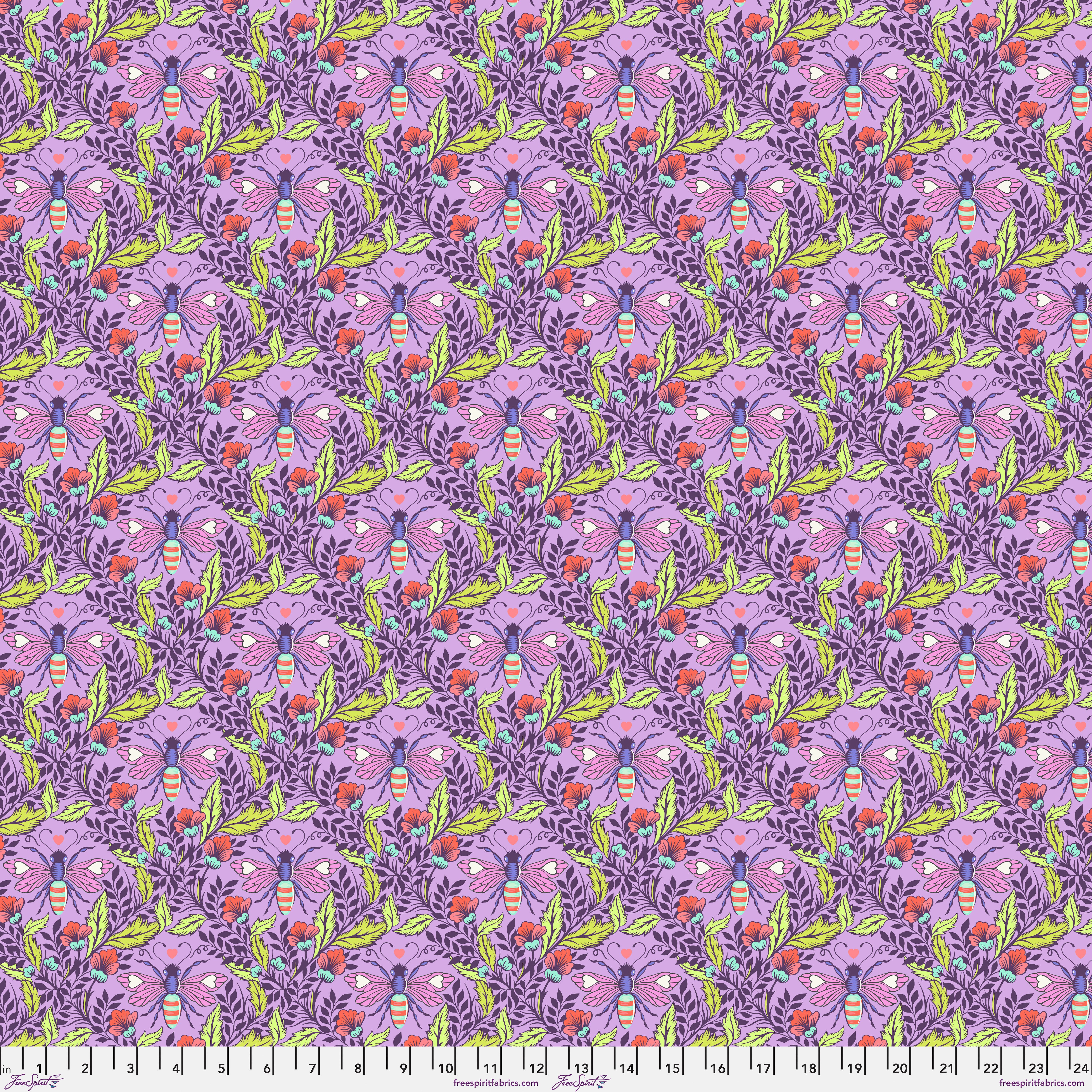 Full Moon Forest II | Shake Your Honey Maker - Blossom by Tula Pink for FreeSpirit | PWTP248.BLOSSOM