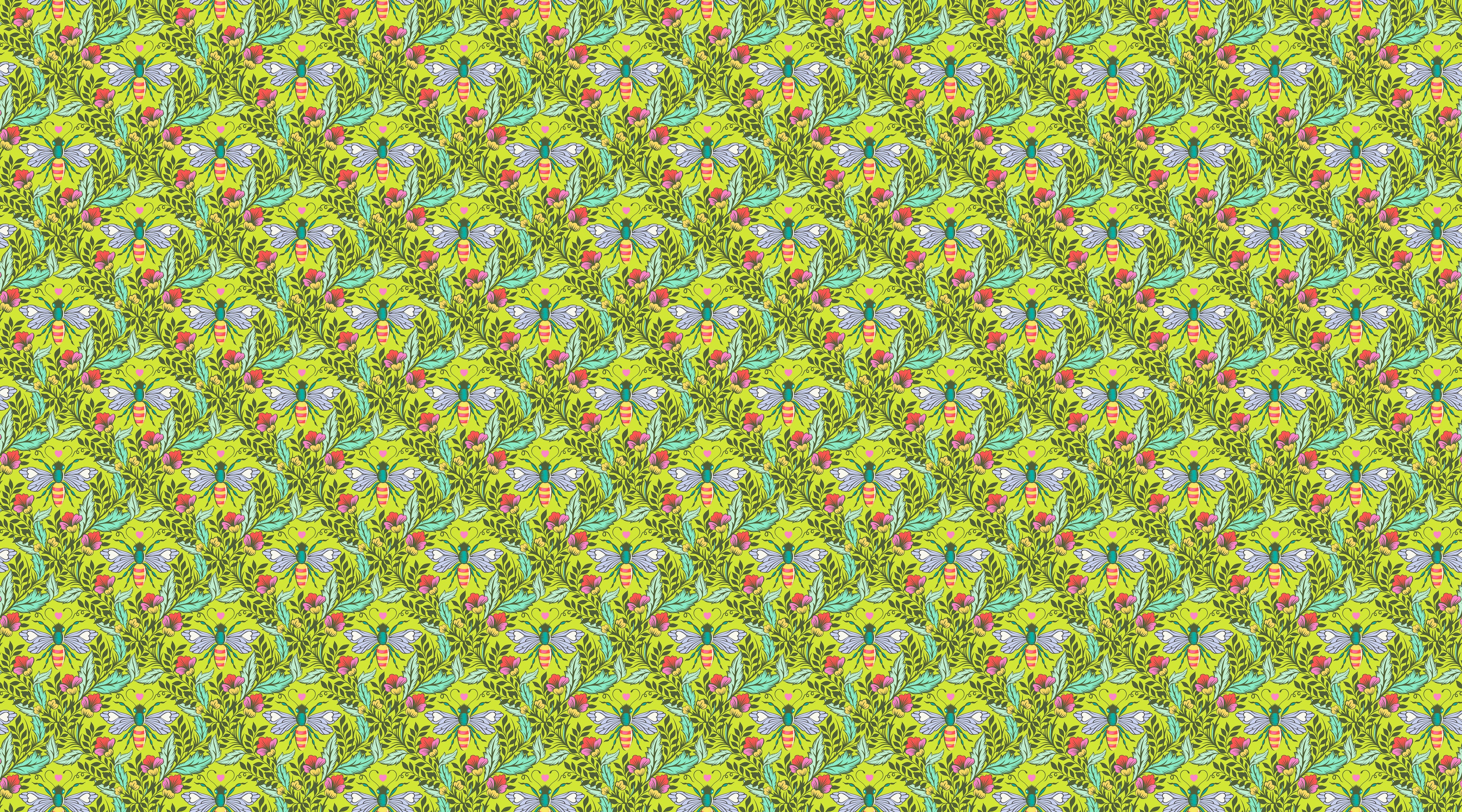 Full Moon Forest II | Shake Your Honey Maker - Enchanted by Tula Pink for FreeSpirit | PWTP248.ENCHANTED