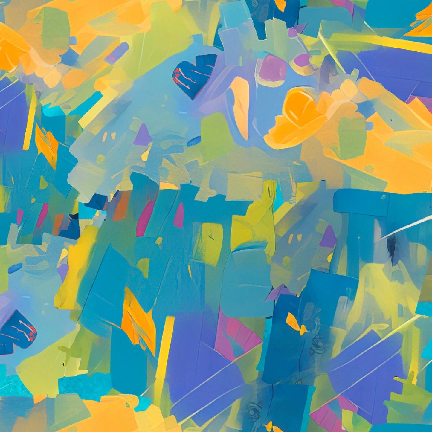 Purrfectly Playful | Purr-ty Texture Multi by Ivan Guaderrama for 3 Wishes | 22967-MLT