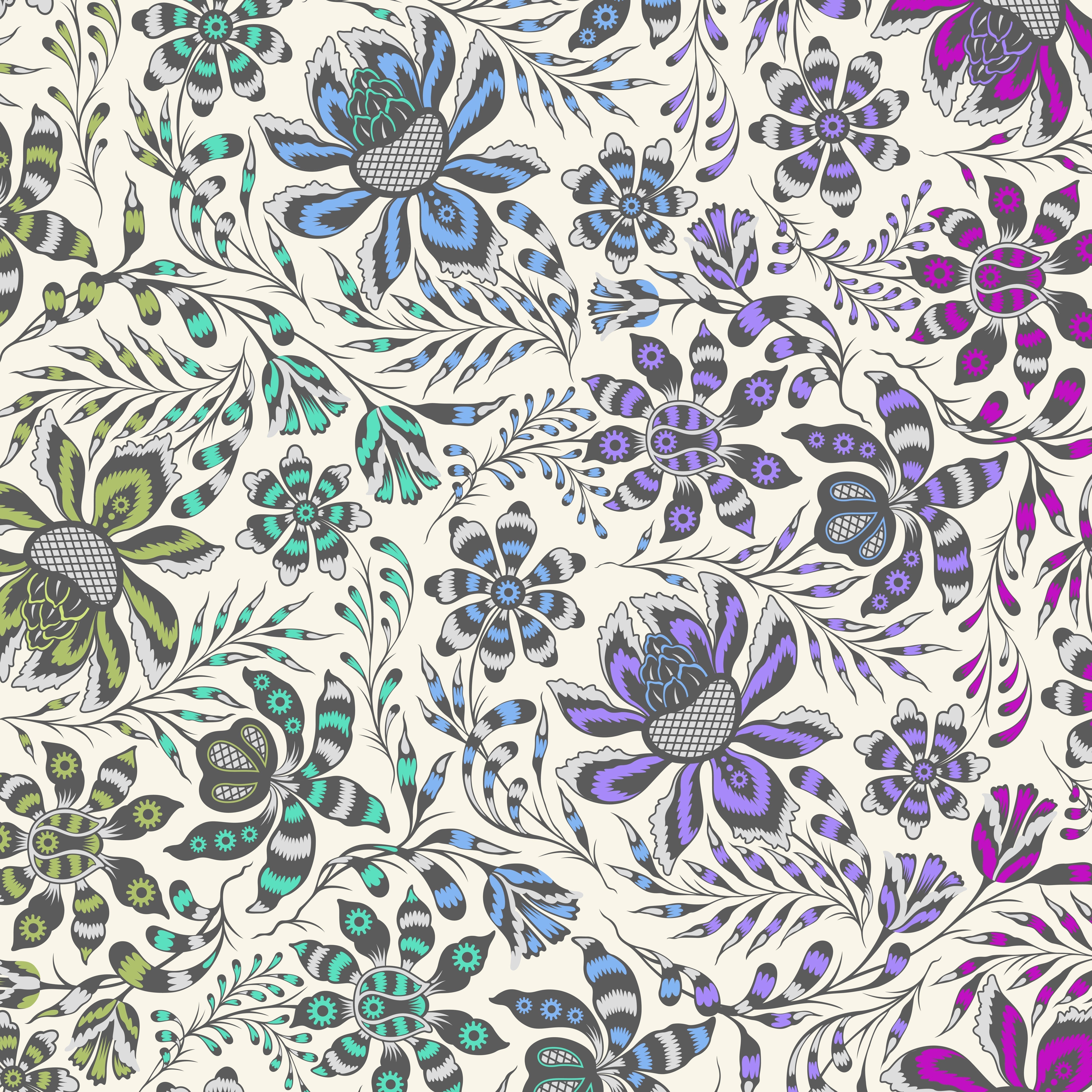Roar! | 10" Precut Squares by Tula Pink for Free Spirit | 42pcs