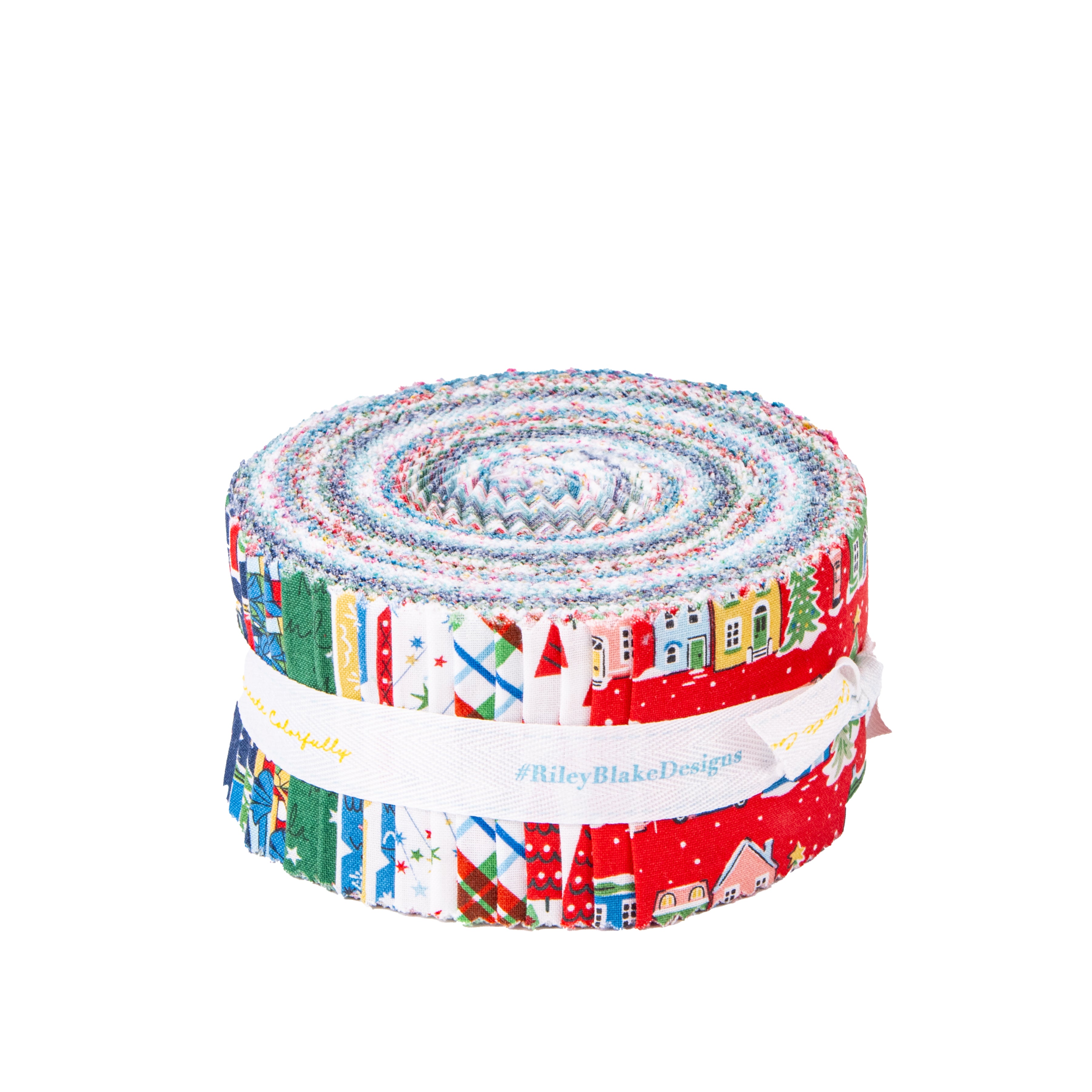 Deck the Halls | 2.5" Strip Roll by Liberty Fabrics for Riley Blake | 40 pcs