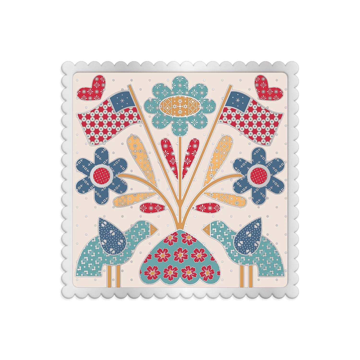 Lori Holt Americana Scissor Minder | 4" x 4" | ST-40880