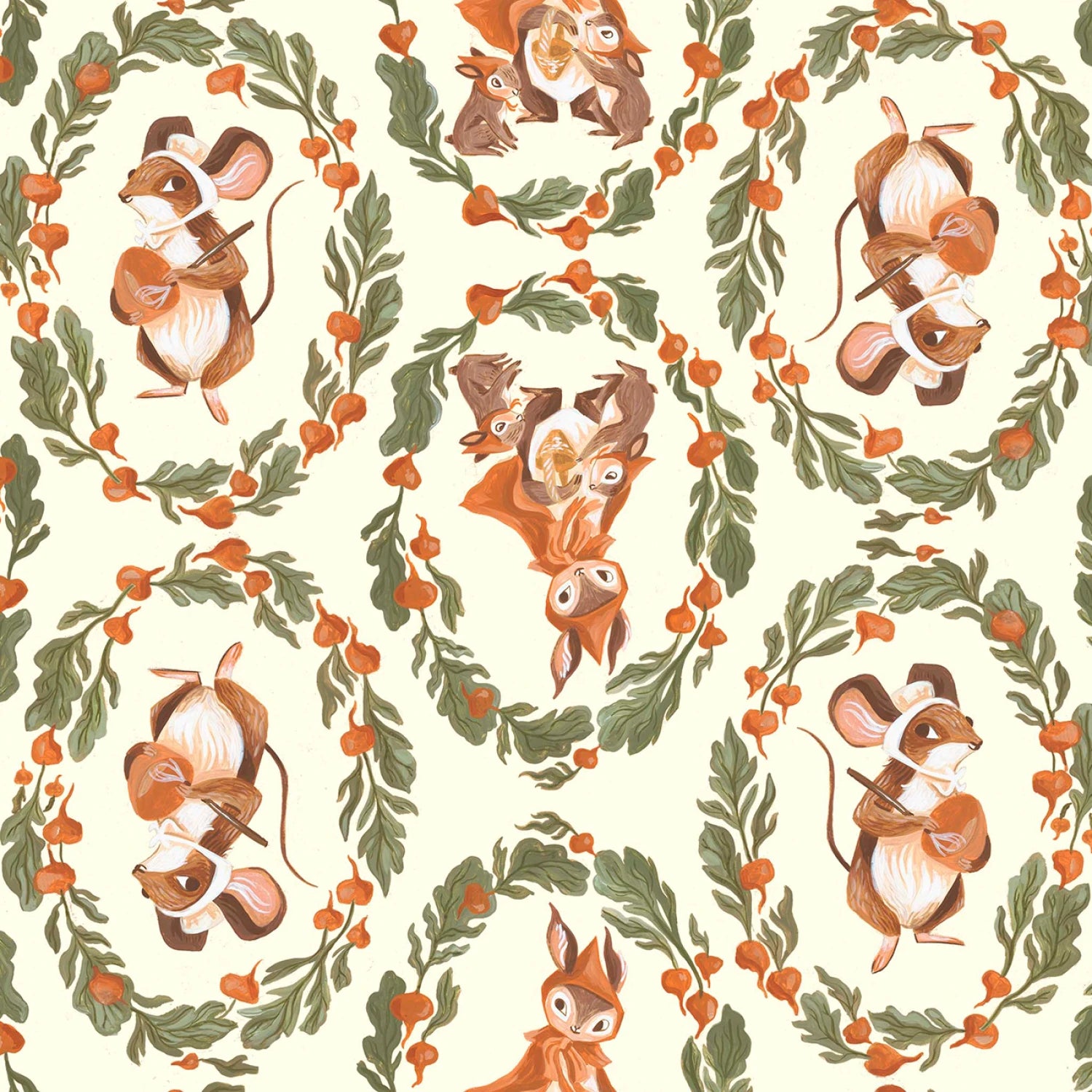 Bramble Bakery | Cream Nice & Easy by Rae Ritchie for Dear Stella | STELLA-DRR3706