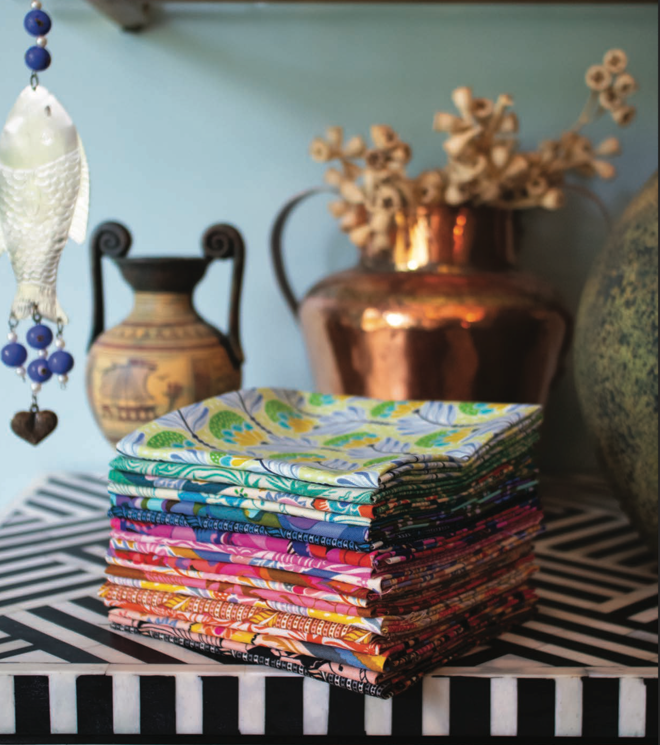 Shooting Star | Woodcarving - Black by Anna Maria for Anna Maria Textiles | AMT121-99L