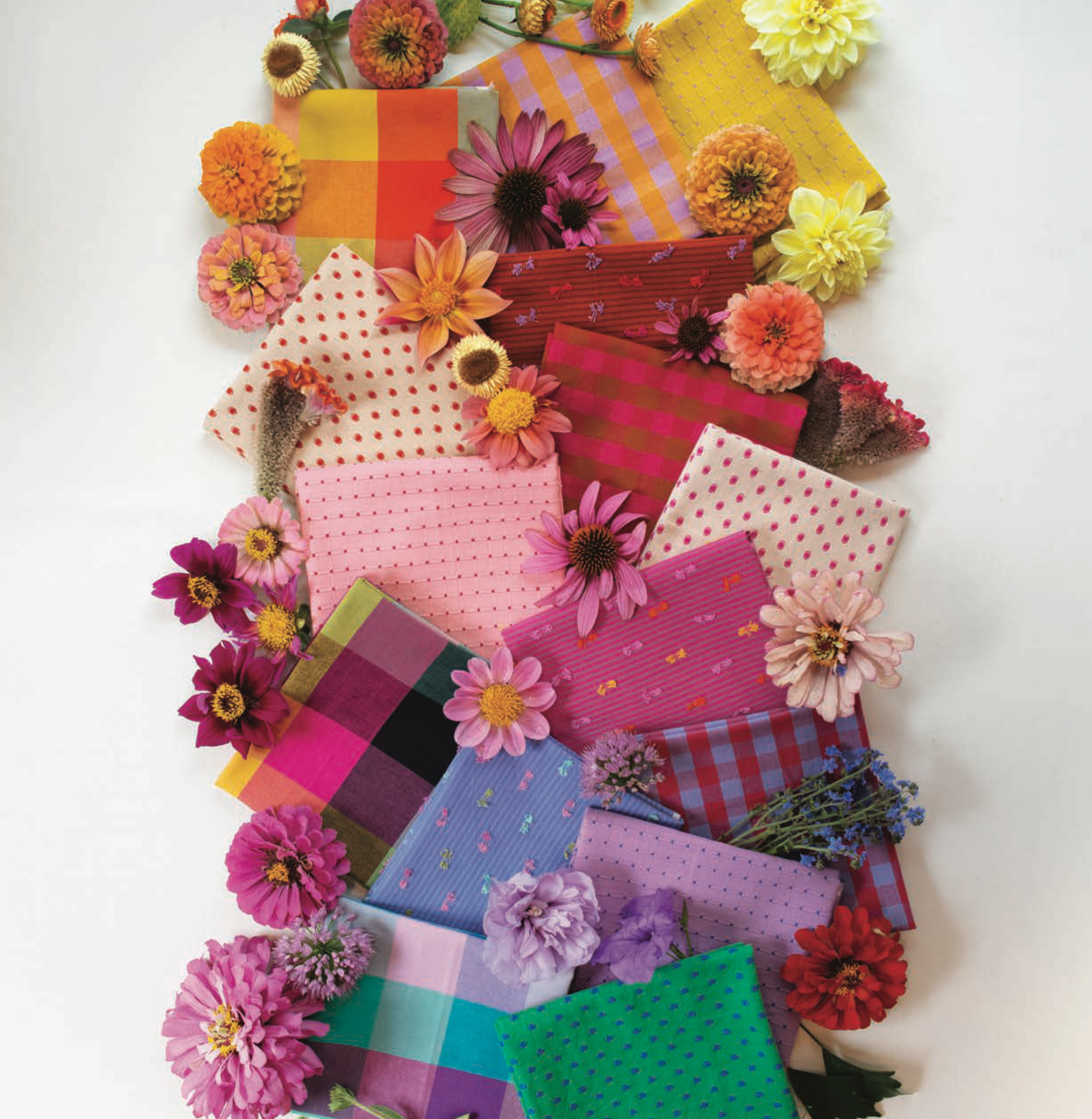 Garden Variety | Common Ground in Hot - Yarn-Dyed Woven by Anna Maria Textiles | WAMT101-25L