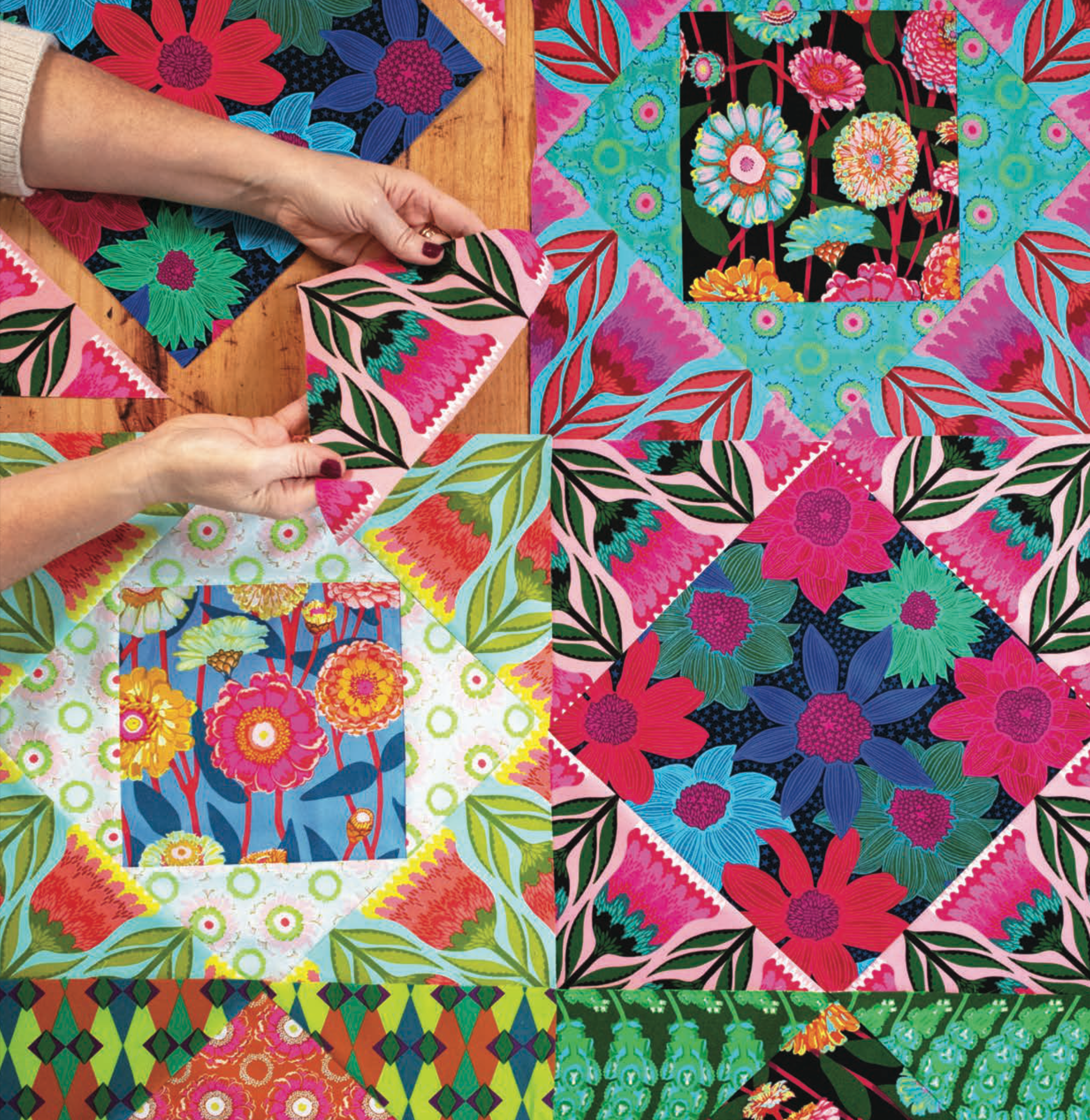 Jumpstart | Shadows - Bouquet 108" Quilt Backing by Anna Maria Parry | BAMT134-23