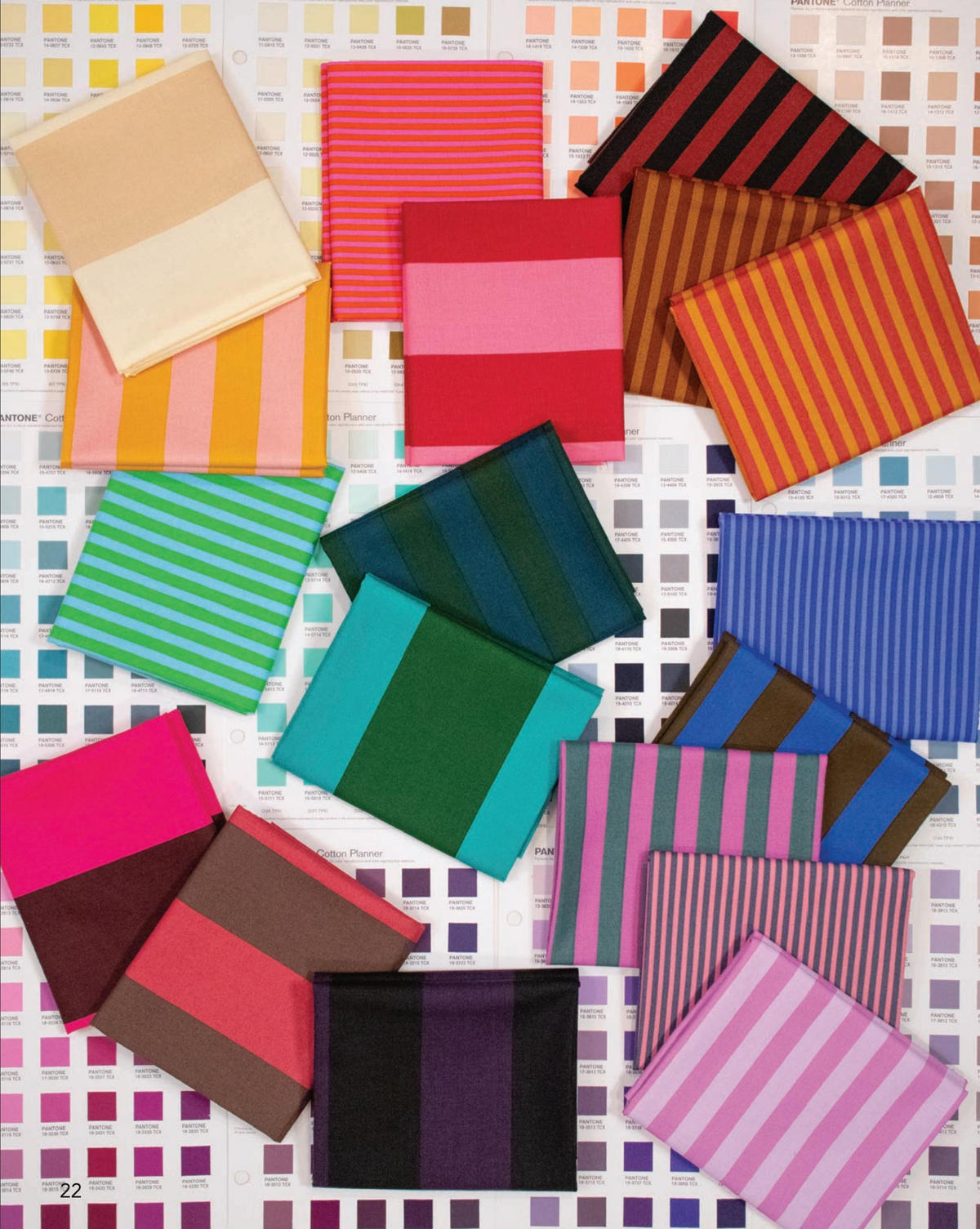 Tango | Boleo - Mango by Anna Maria Textiles | AMT177-55C | 1" Stripe