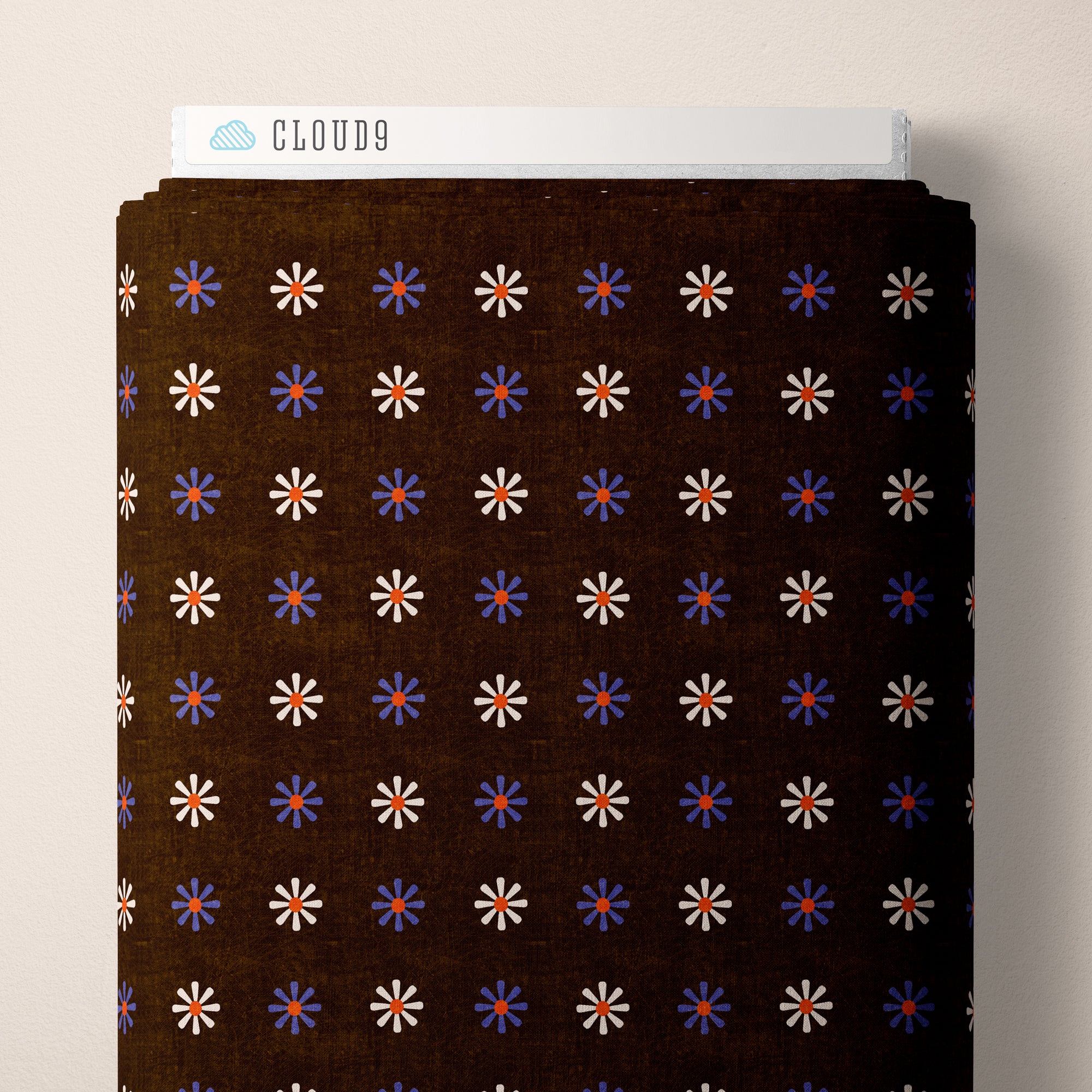 Sleepy Hollows | Araminta - Dark Brown by Amy MacCready for Cloud9 | 100% Organic Cotton