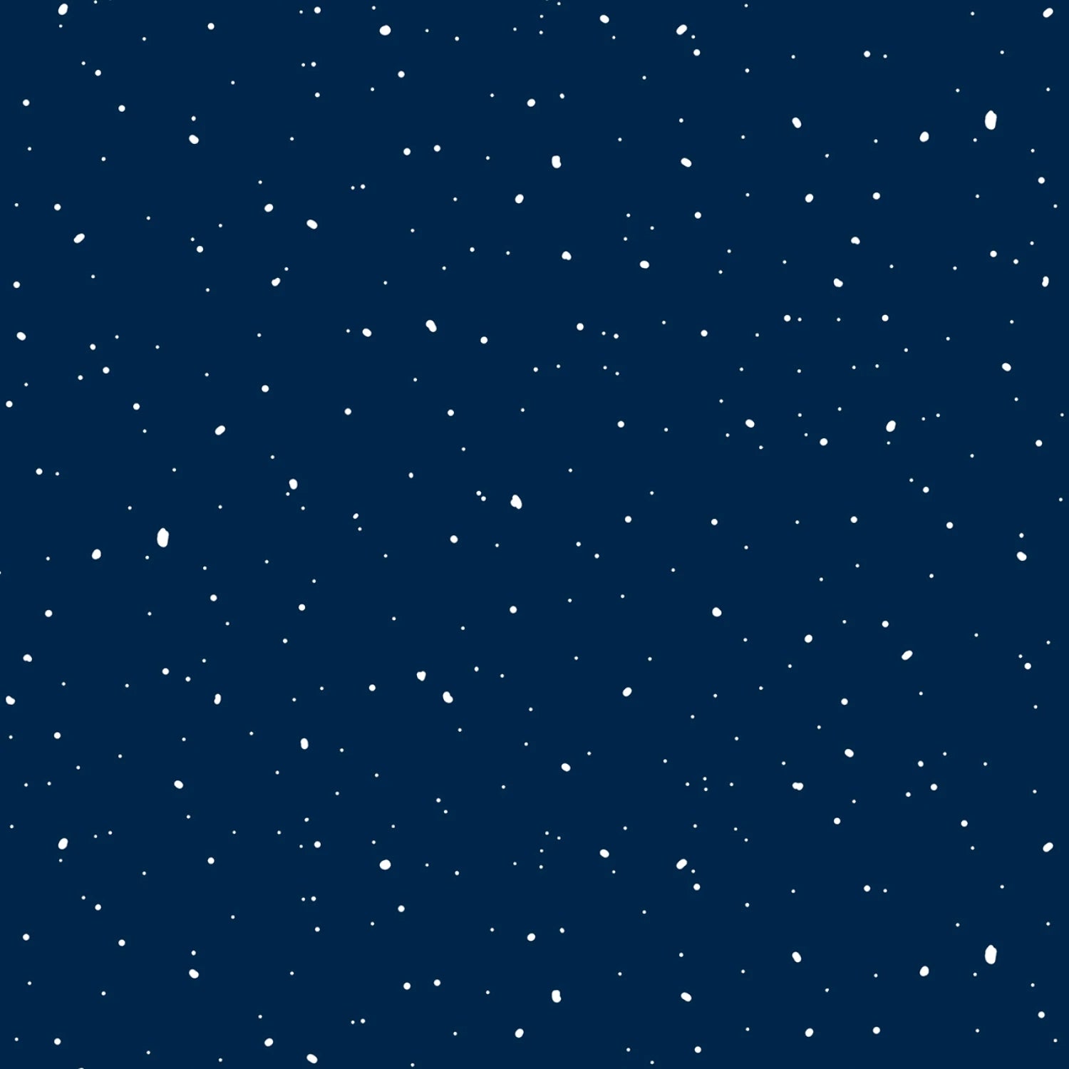 Timeless Trails | Snow Flurries - Navy by FootePrint Art for P&B Textiles | TTRA6009-N