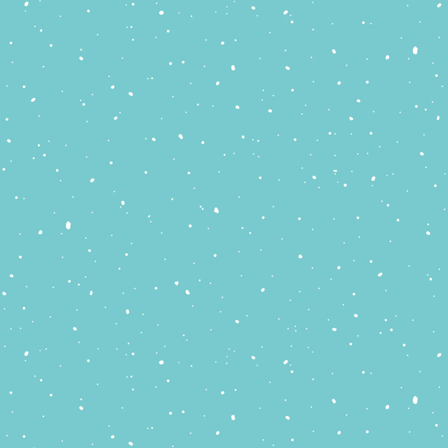 Timeless Trails | Snow Flurries - Aqua by FootePrint Art for P&B Textiles | TTRA6009-T