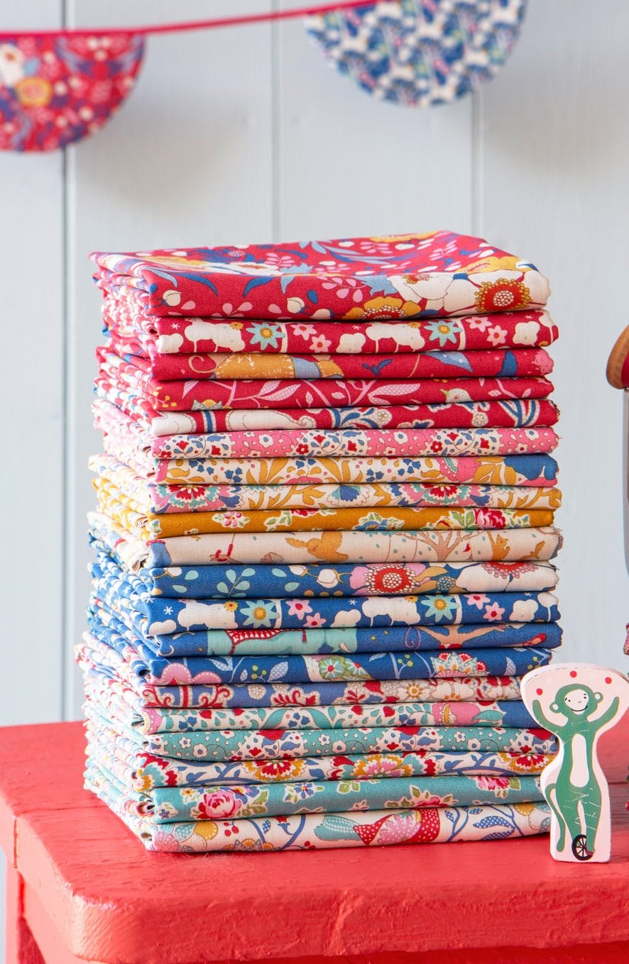 Jubilee | Fat Eighth Bundle by Tone Finnanger for Tilda Fabrics | TIL300188 | 20 pcs