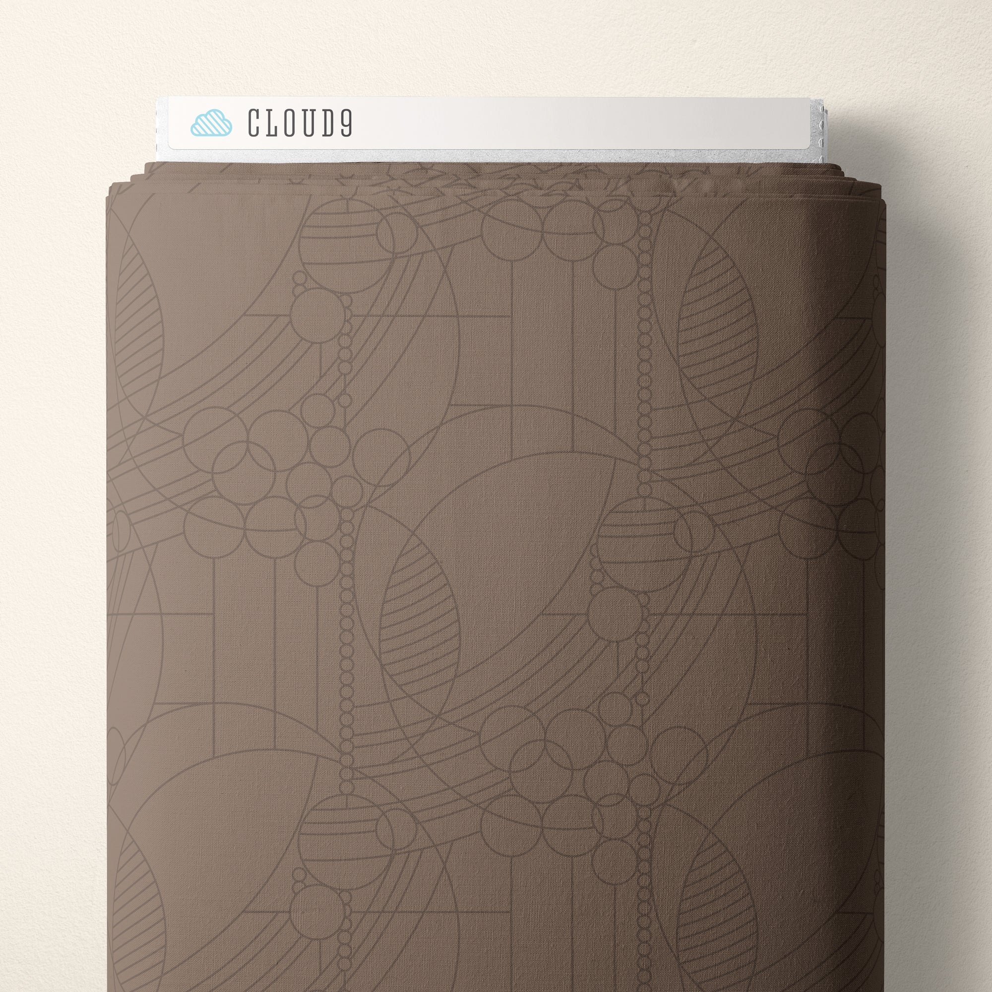 Frank Lloyd Wright Collection by Cloud9 | March Balloons - Earth Tonal Blender (227965) | 100% Organic Cotton