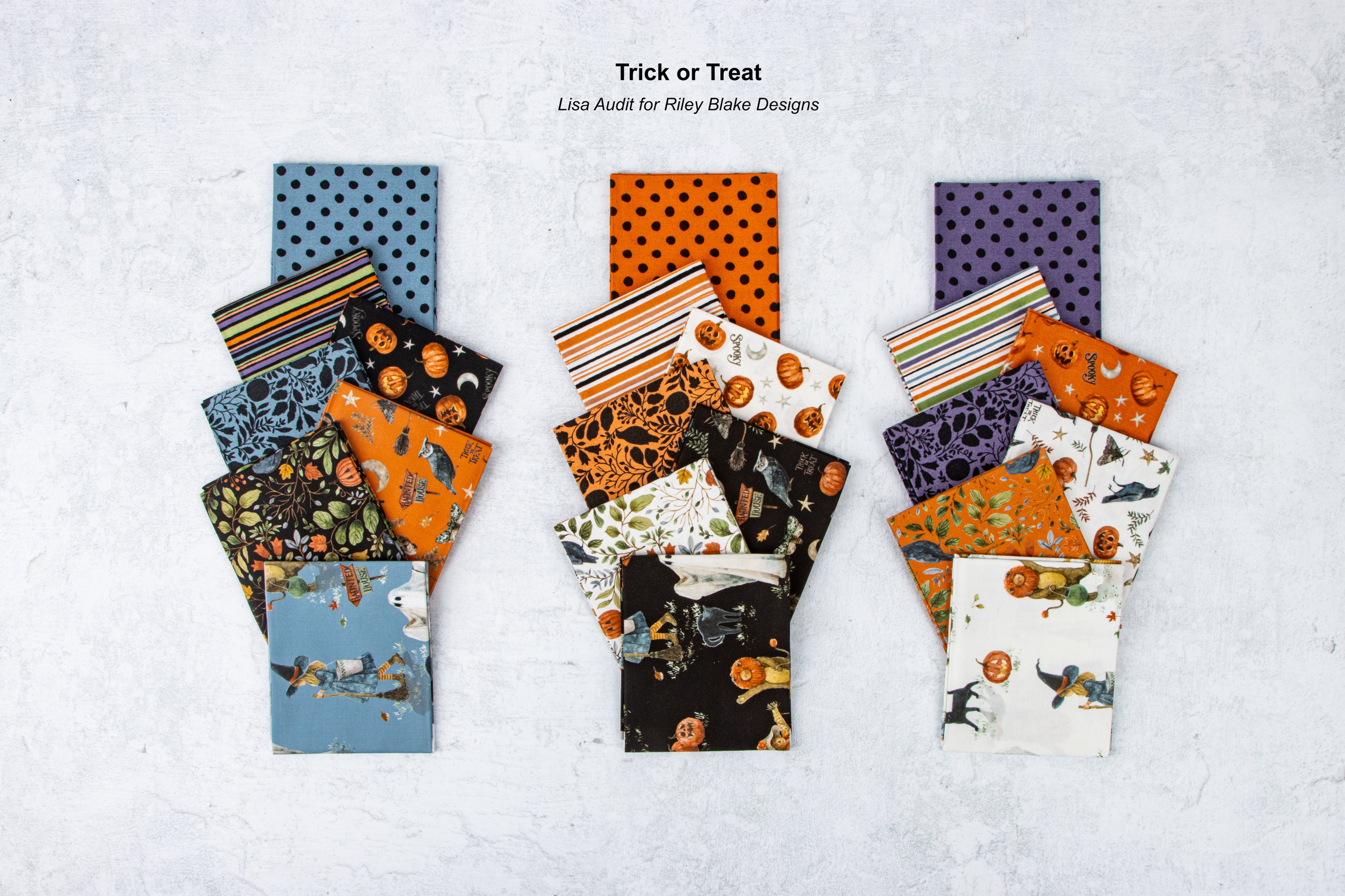 Trick or Treat | Main Dusk by Lisa Audit for Riley Blake Designs | CD15960-DUSK