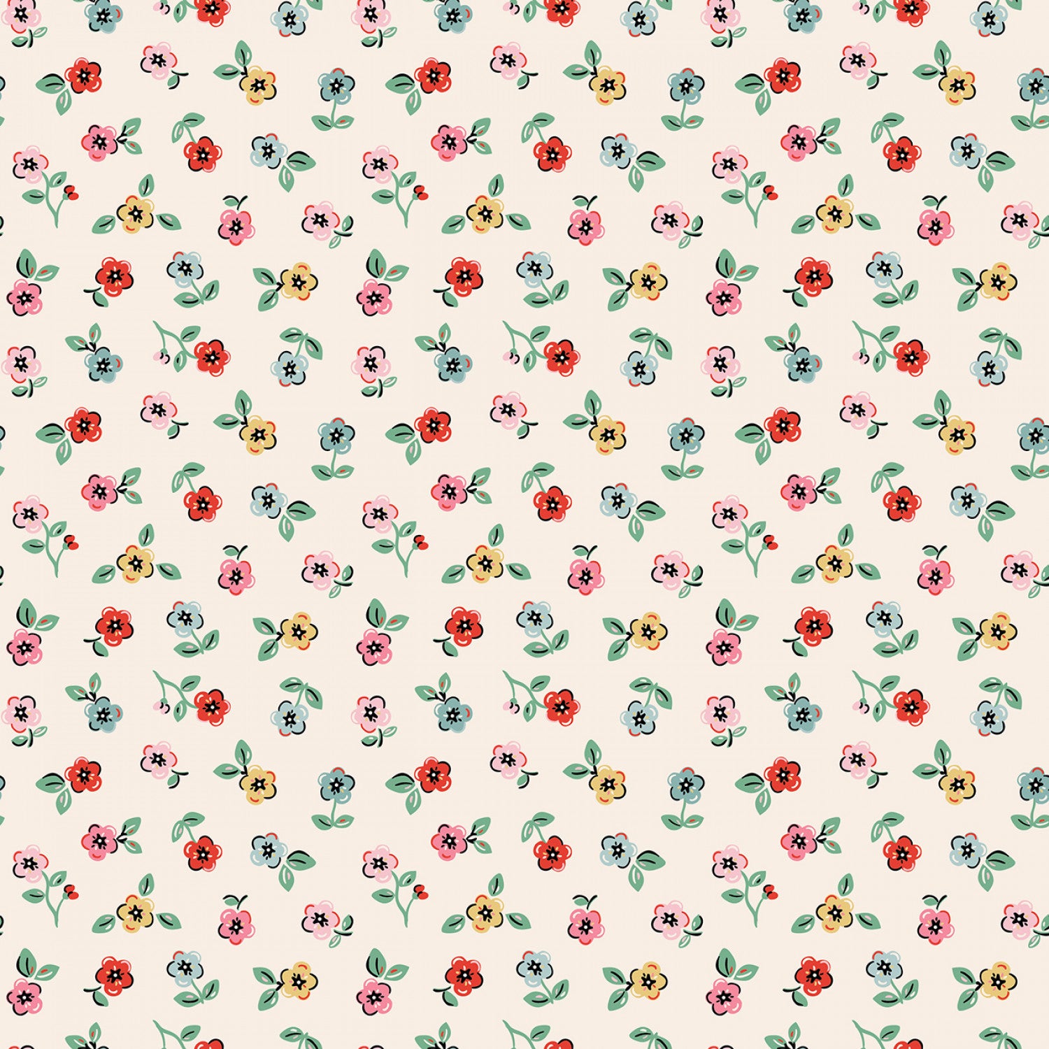 Home Sweet Home | Fat Quarter Bundle by Elea Lutz for Poppie Cotton | 21 pcs