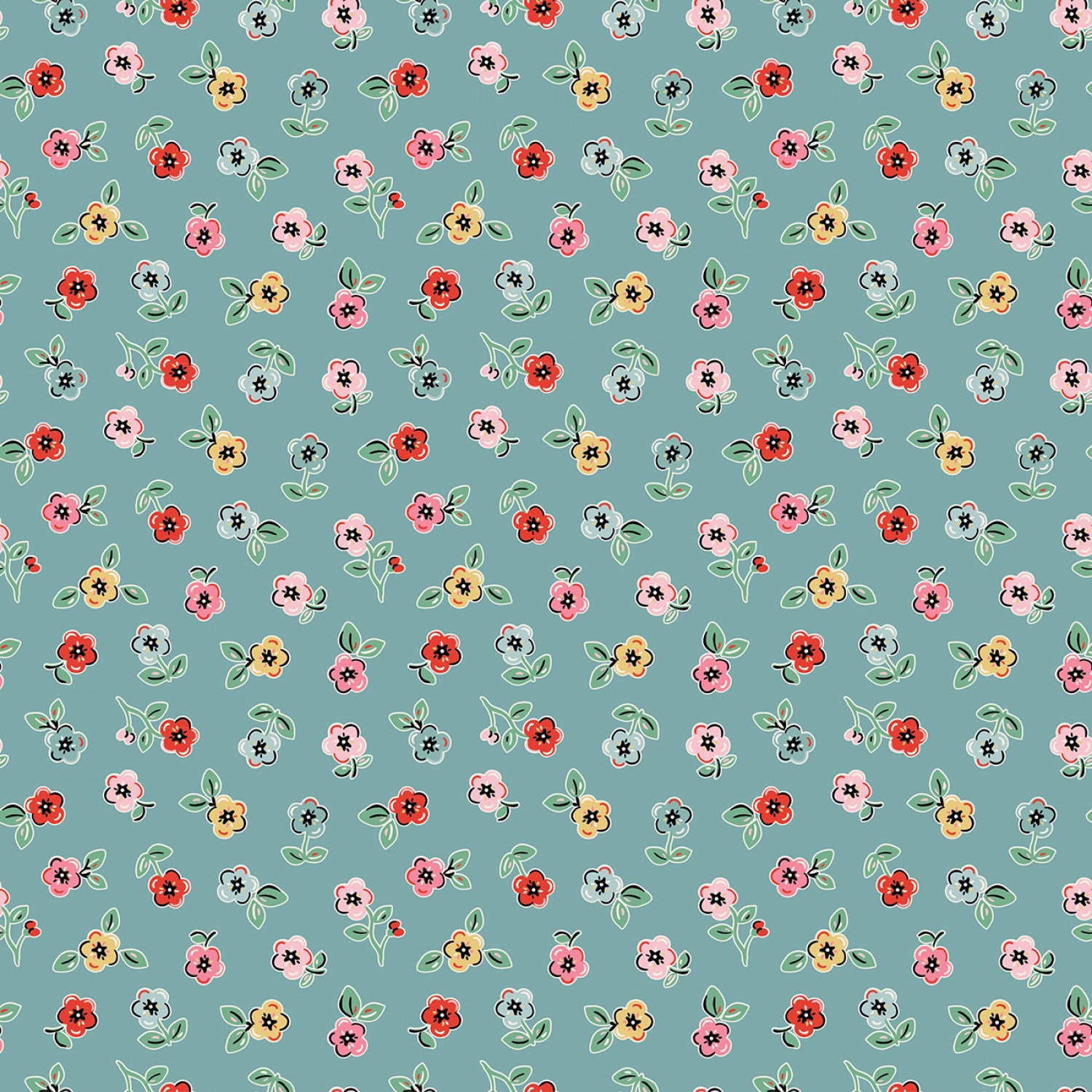 Home Sweet Home | 10" Square Pack by Elea Lutz for Poppie Cotton | 42 pcs