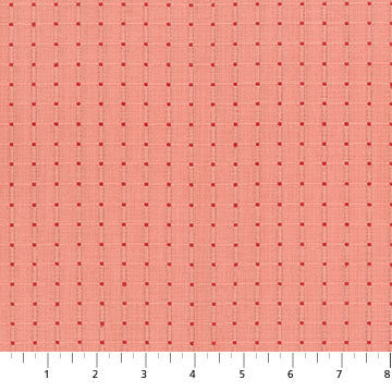 Garden Variety | Seeds in Poppy - Yarn-Dyed Woven by Anna Maria Textiles | WAMT100-23C