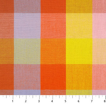 Garden Variety | Windowbox in Sunset - Yarn-Dyed Woven by Anna Maria Textiles | WAMT102-53V