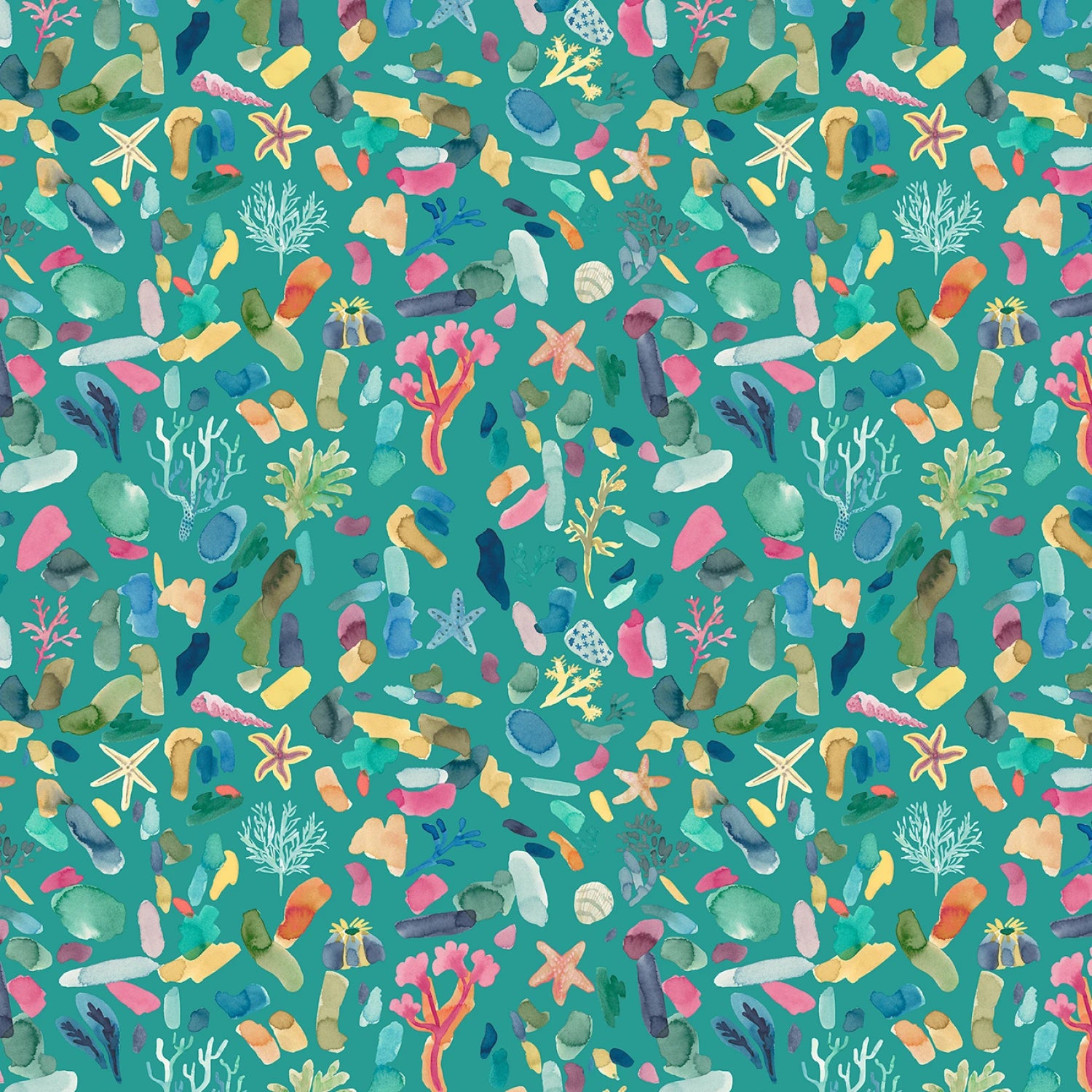 Under the Sea | Rockpool - Ocean by Wee Blue Bell for Lewis & Irene | WB057