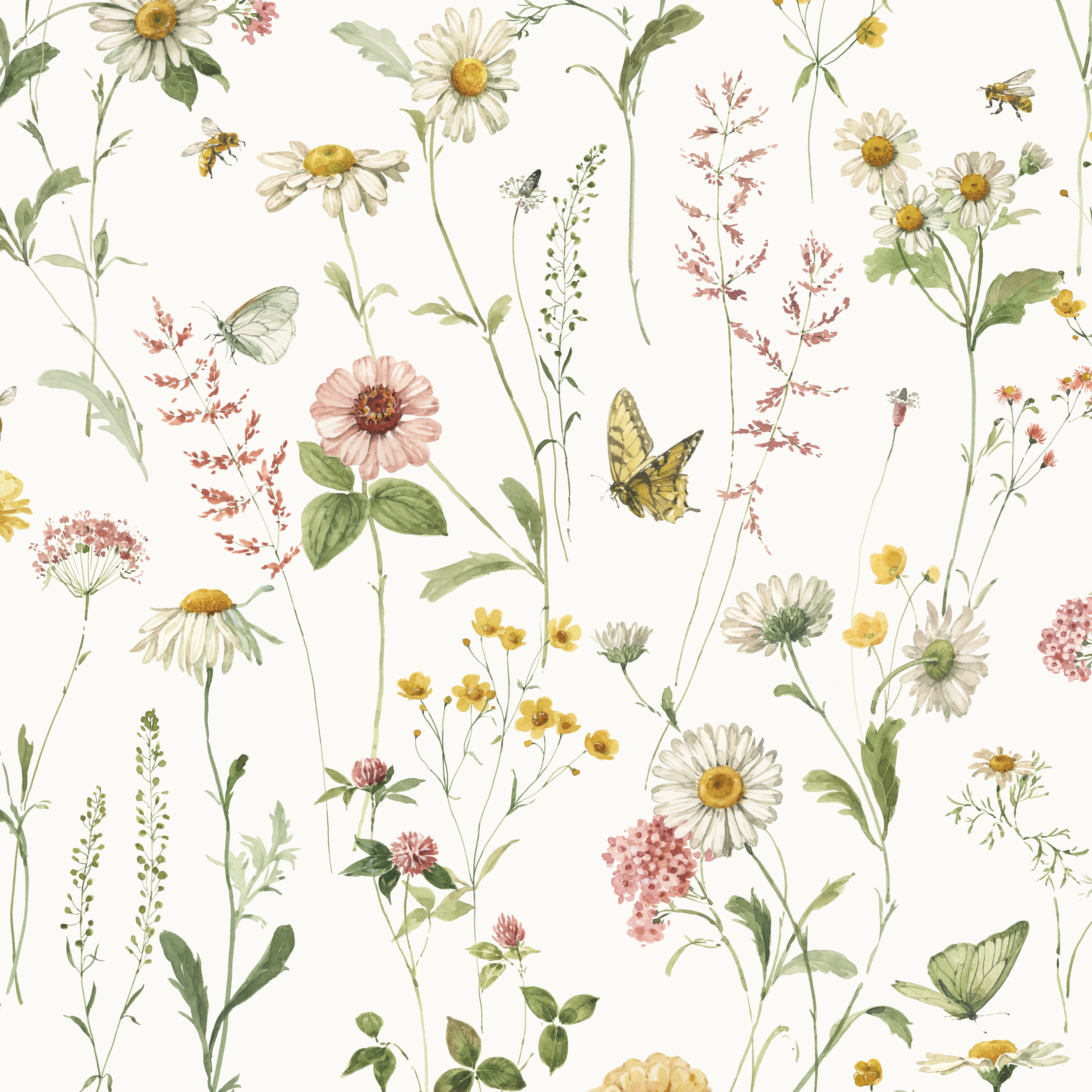 Love Me More | Floral Cloud - 108" Quilt Back by Lisa Audit for Riley Blake | WB15639-CLOUD