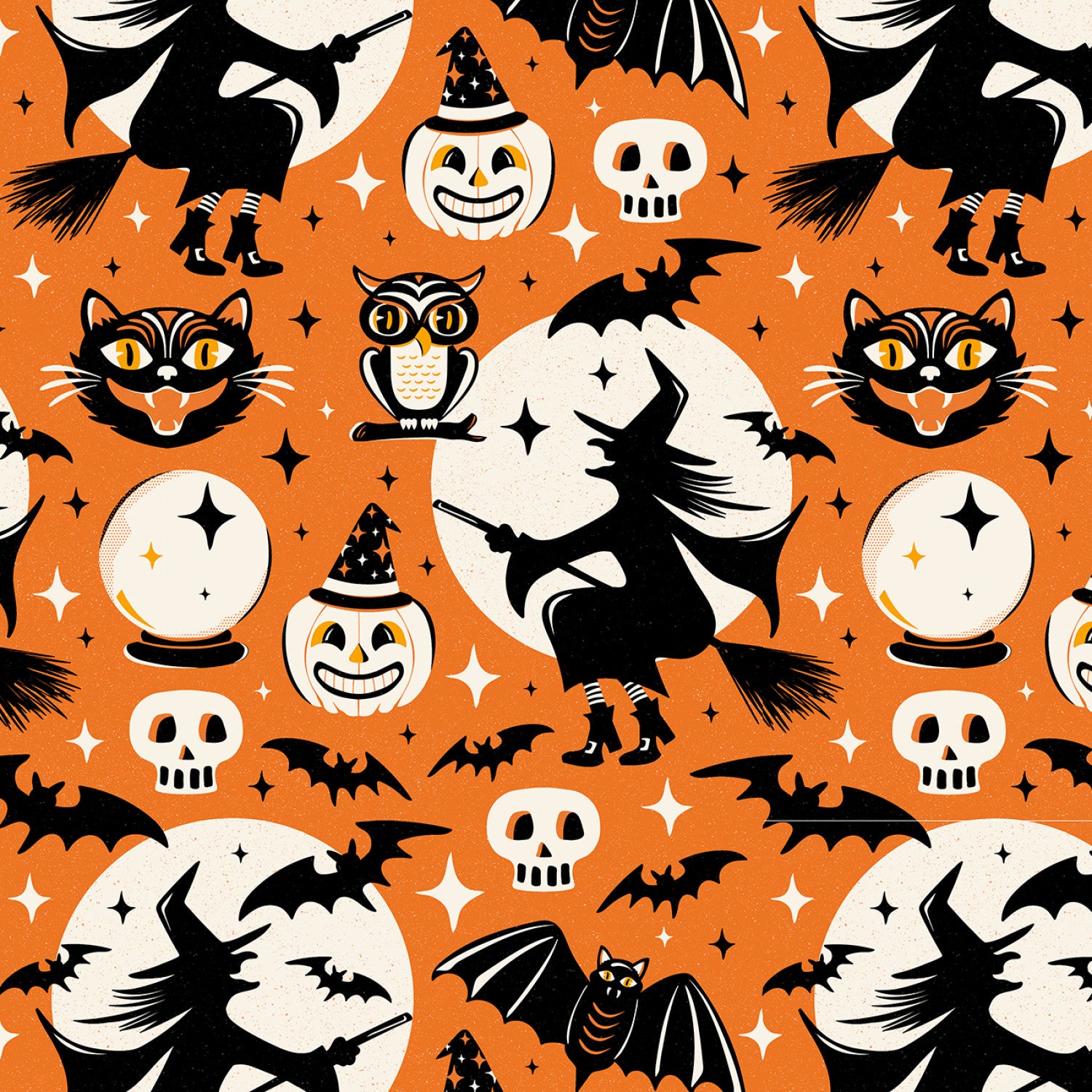 Witching Hour | Fat Quarter Bundle by Heather Dutton for P&B Textiles | 14pcs