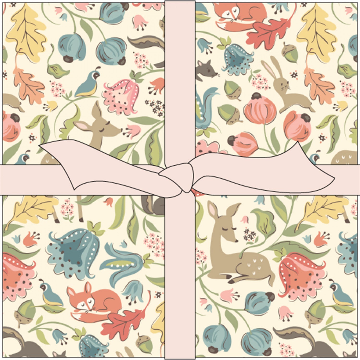 Wildwood Dwellings | 5" Charm Pack by Sheri McCulley for Poppie Cotton | 42 pcs