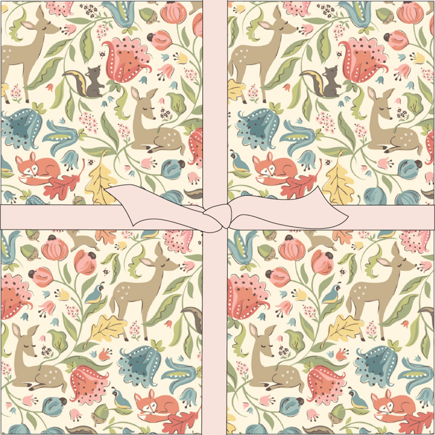 Wildwood Dwellings | 10" Square Pack by Sheri McCulley for Poppie Cotton | 42 pcs