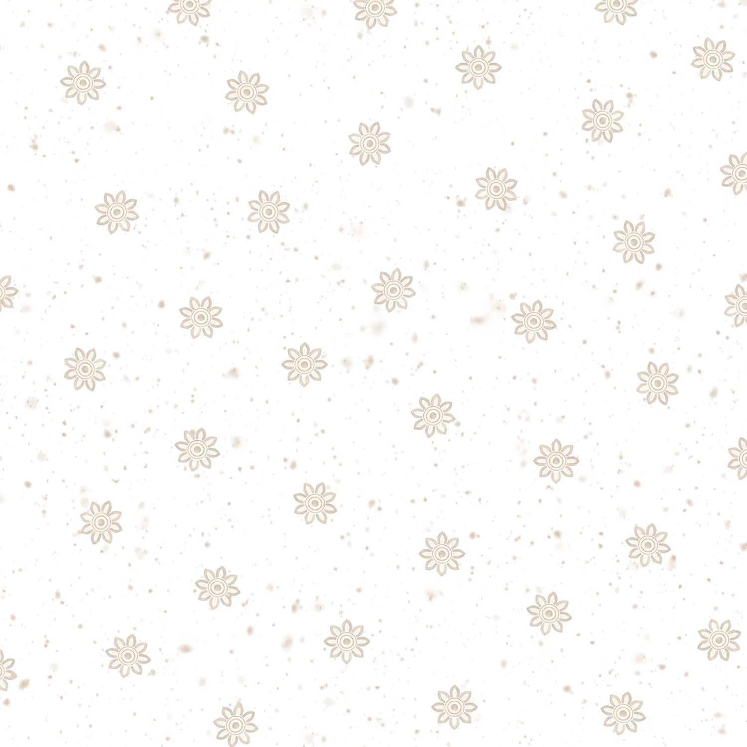 Woodland Whispers | Snowy Tonal Toss White by Leslie Trimbach for P&B Textiles | WWHI6209-WE