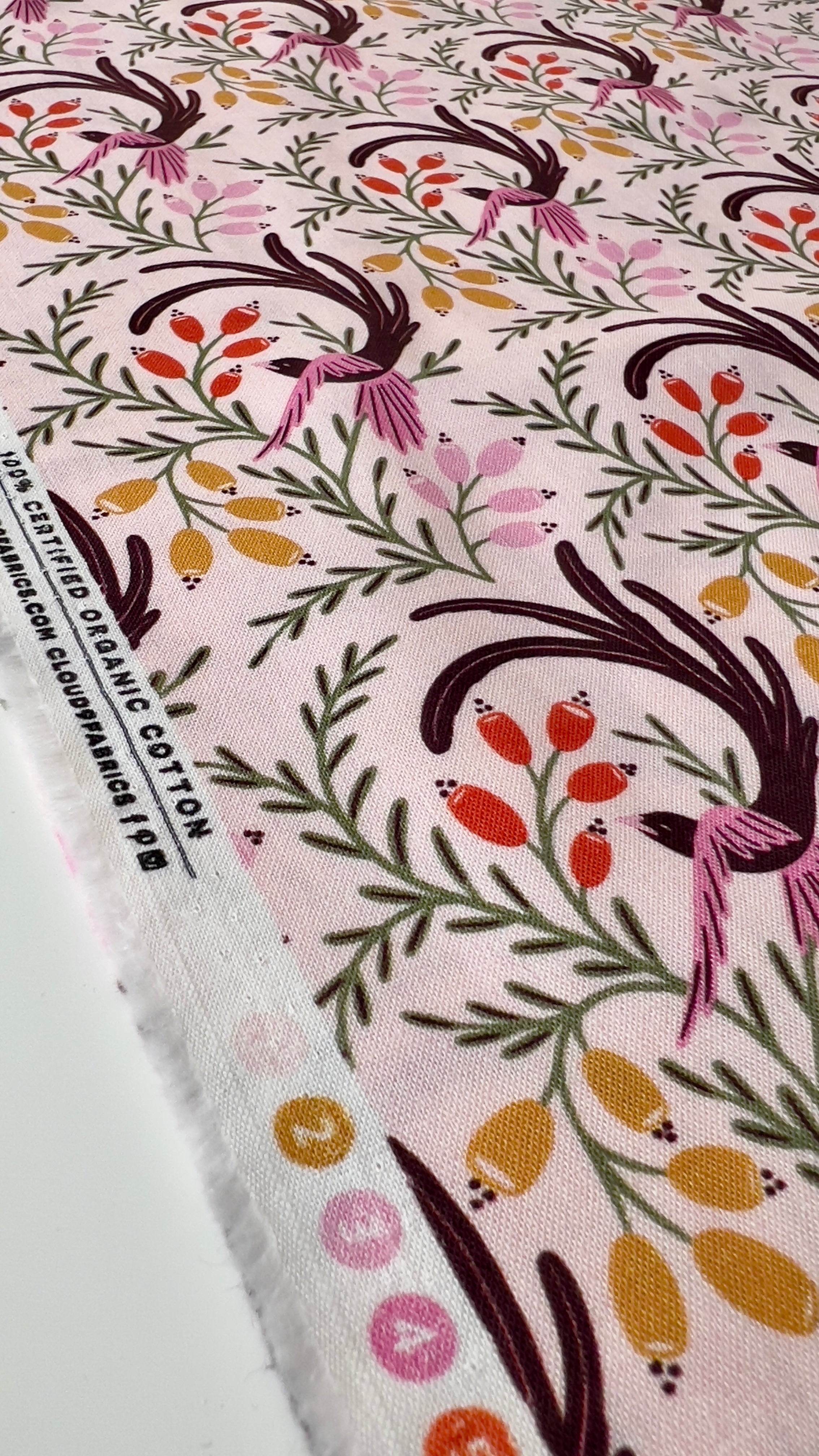 Wild Haven - Swirling by Juliana Tipton for Cloud9 - Organic Cotton