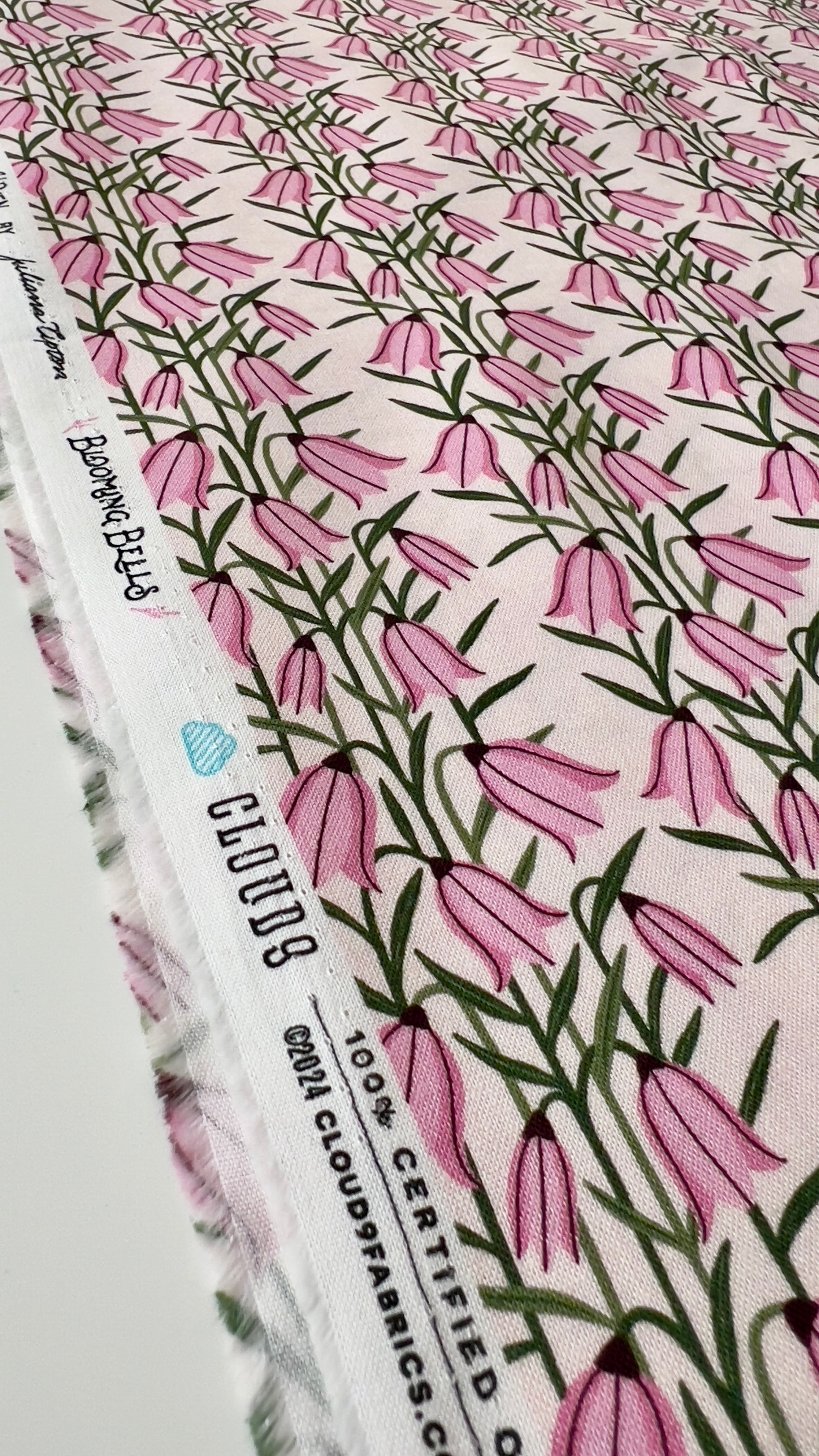 Wild Haven - Blooming Bells by Juliana Tipton for Cloud9 - Organic Cotton